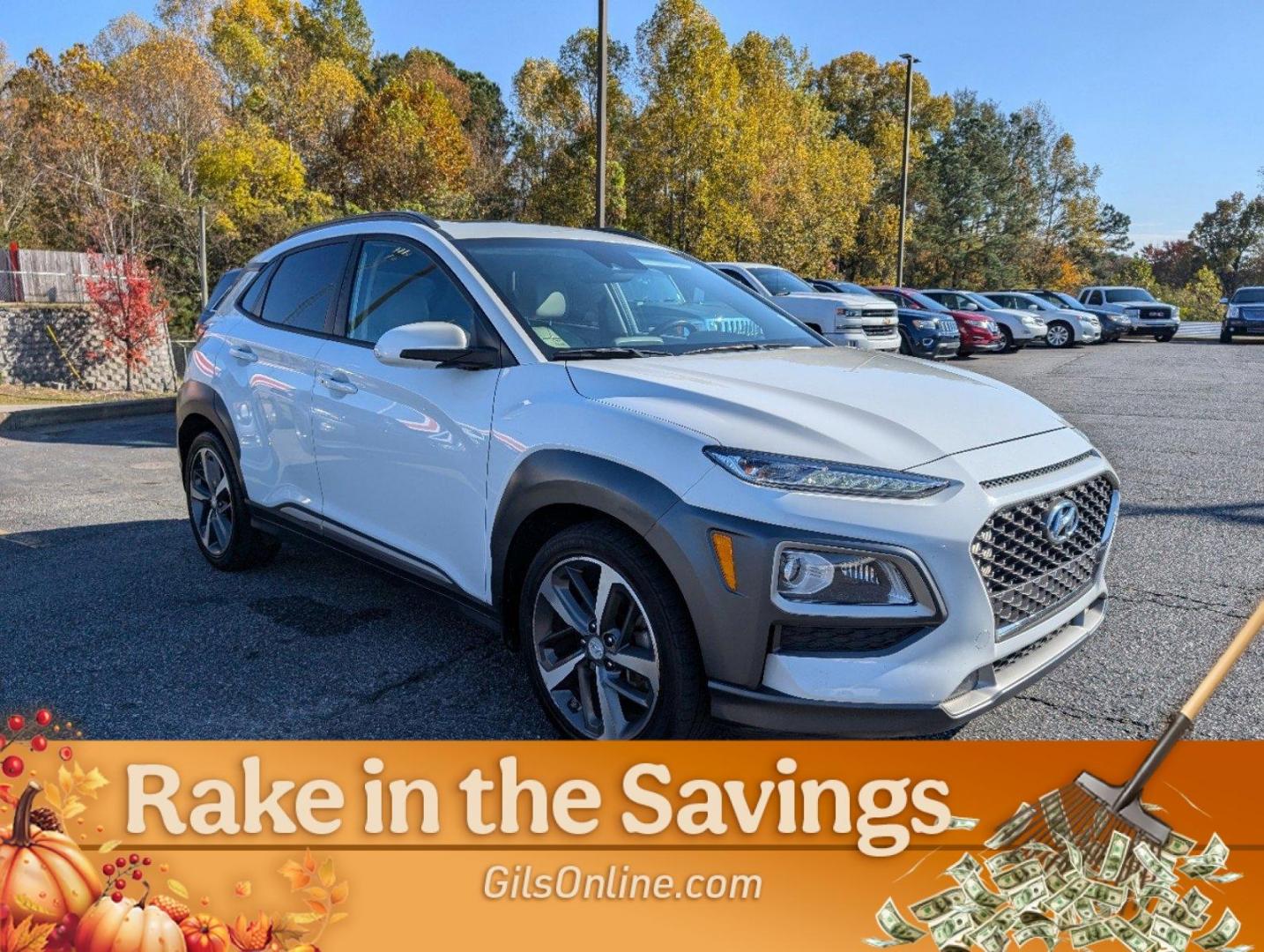 2019 /Gray/Black Hyundai Kona Limited (KM8K3CA55KU) with an Intercooled Turbo Regular Unleaded I-4 1.6 L/97 engine, 7-Speed Auto-Shift Manual w/OD transmission, located at 3959 U.S. 80 W, Phenix City, AL, 36870, (334) 297-4885, 32.469296, -85.135185 - 2019 Hyundai Kona Limited - Photo#2