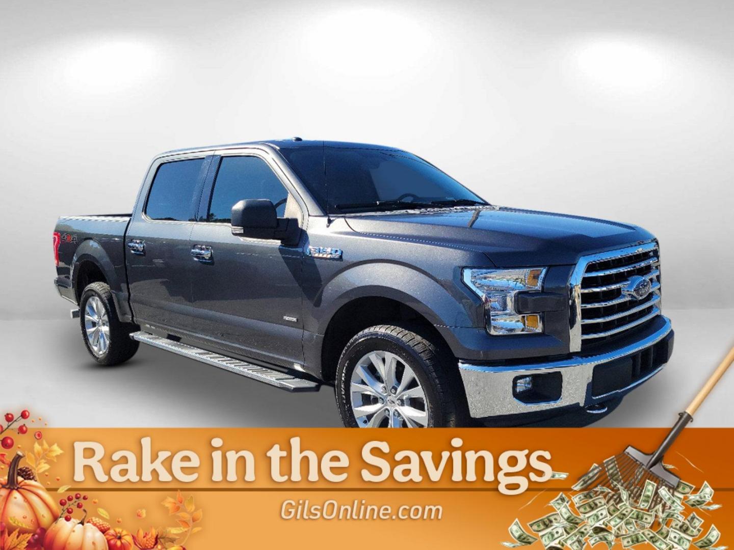 2017 Gray Ford F-150 XLT (1FTEW1EP4HF) with an Twin Turbo Regular Unleaded V-6 2.7 L/164 engine, 6-Speed Automatic w/OD transmission, located at 5115 14th Ave., Columbus, GA, 31904, (706) 323-0345, 32.511494, -84.971046 - 2017 Ford F-150 XLT - Photo#2