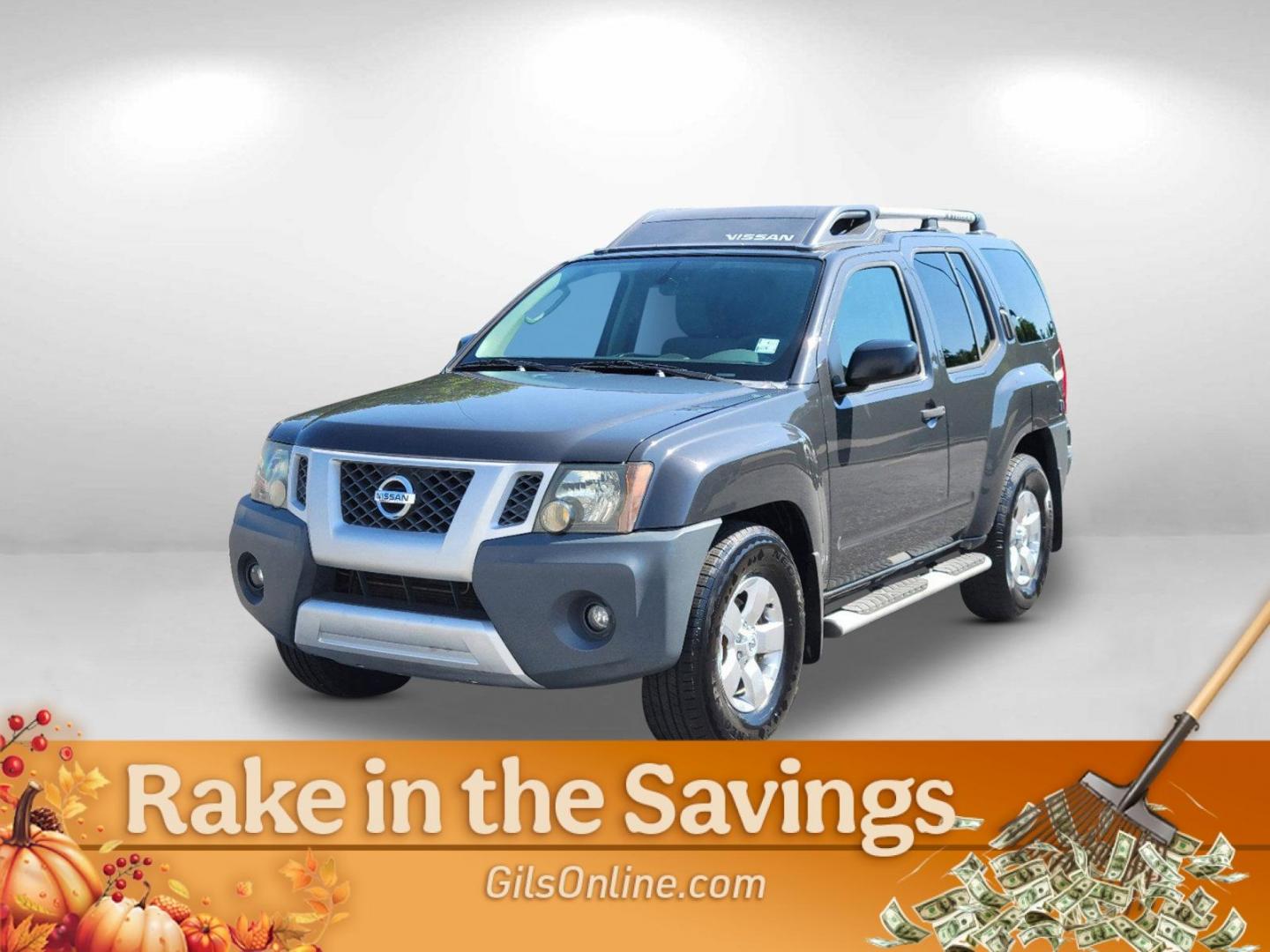 2010 Night Armor Pearl /Gray Nissan Xterra S (5N1AN0NU1AC) with an Gas V6 4.0L/ engine, 5-Speed Automatic w/OD transmission, located at 1430 Gateway Drive, Opelika, AL, 36801, (334) 239-0944, 32.637871, -85.409790 - 2010 Nissan Xterra S - Photo#0