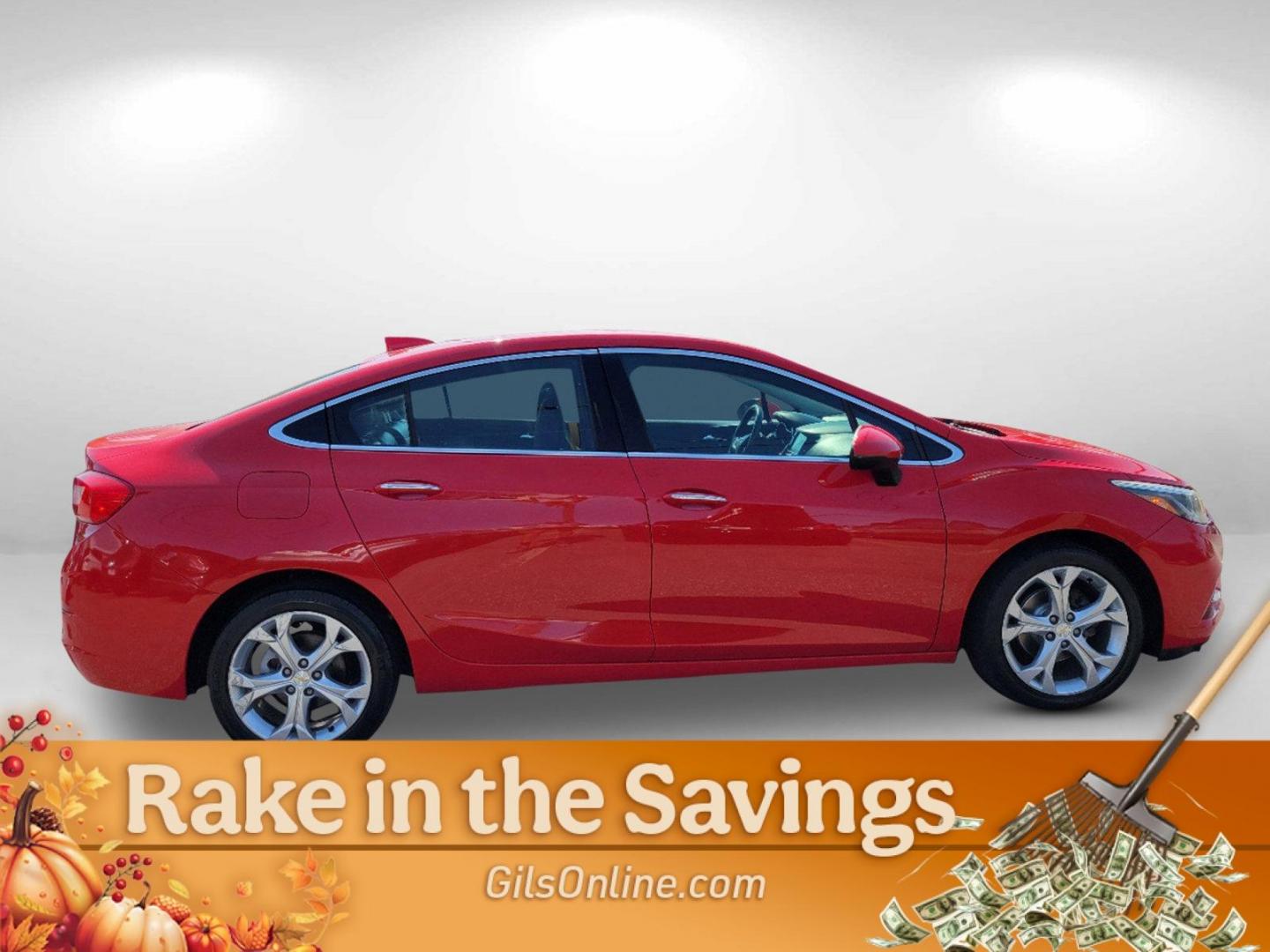 2017 Red Hot /Jet Black Chevrolet Cruze Premier (1G1BF5SMXH7) with an Turbocharged Gas I4 1.4L/ engine, 6-Speed Automatic transmission, located at 1430 Gateway Drive, Opelika, AL, 36801, (334) 239-0944, 32.637871, -85.409790 - 2017 Chevrolet Cruze Premier - Photo#3