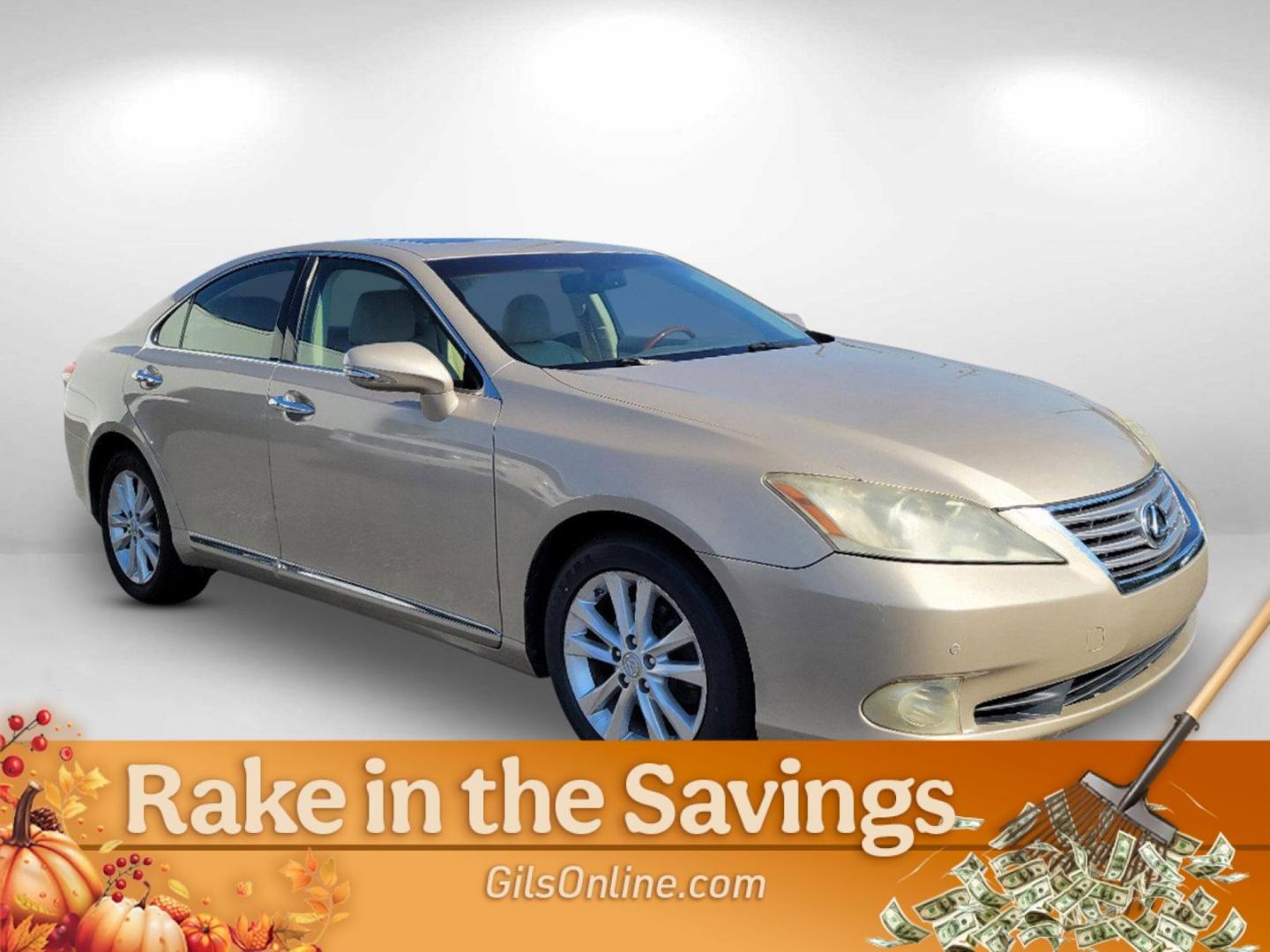 2011 Gold Lexus ES 350 Sedan (JTHBK1EG6B2) with an 3.5L V6 DOHC 24V engine, 6-Speed Automatic transmission, located at 804 22nd Ave, Phenix City, AL, 36870, (334) 297-1860, 32.484749, -85.024475 - 2011 Lexus ES 350 - Photo#2