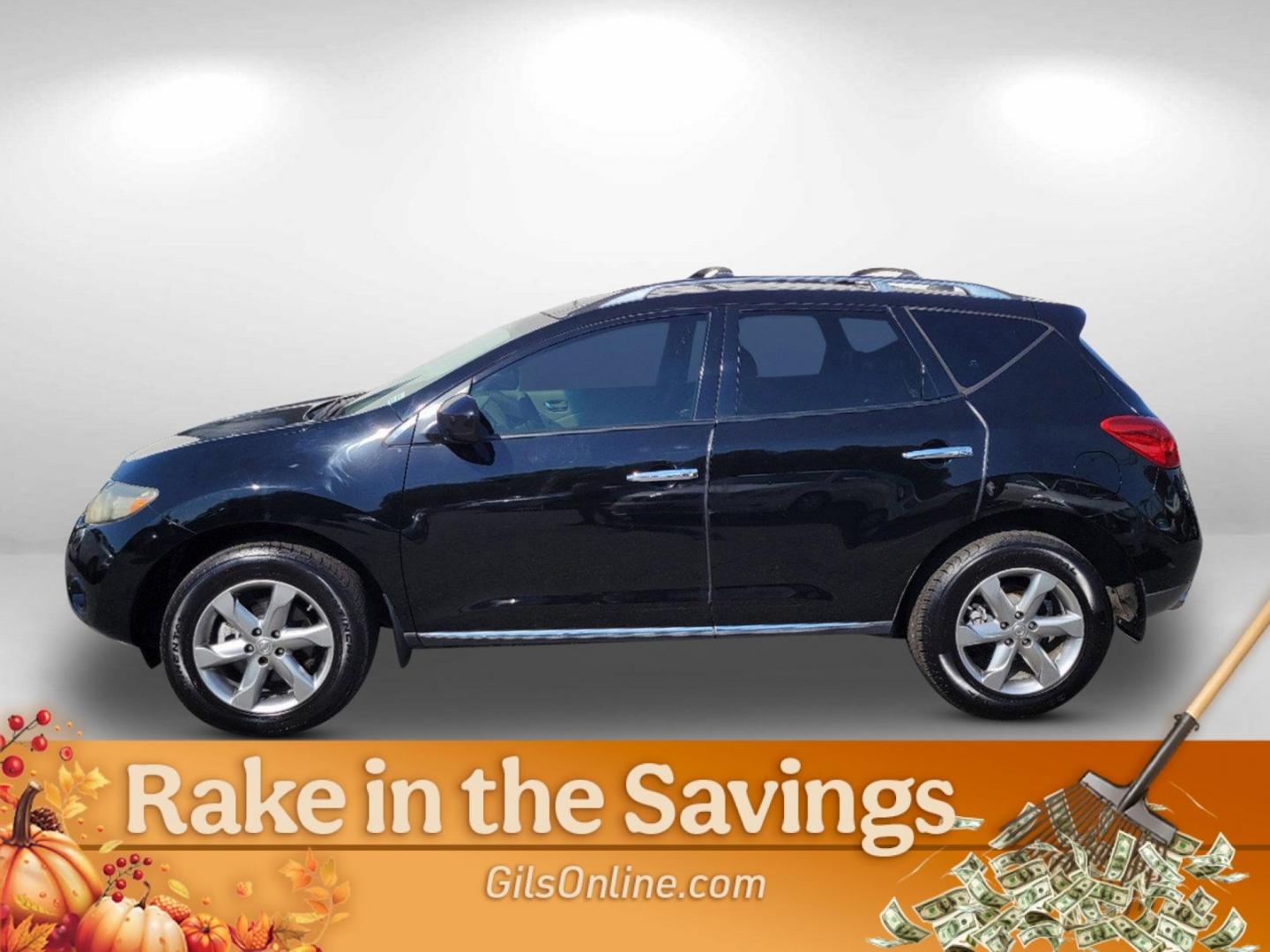 2009 Super Black /Beige Nissan Murano SL (JN8AZ18U09W) with an Gas V6 3.5L/ engine, 1-Speed Automatic (CVT) Continuously Variable transmission, located at 1430 Gateway Drive, Opelika, AL, 36801, (334) 239-0944, 32.637871, -85.409790 - 2009 Nissan Murano SL - Photo#7