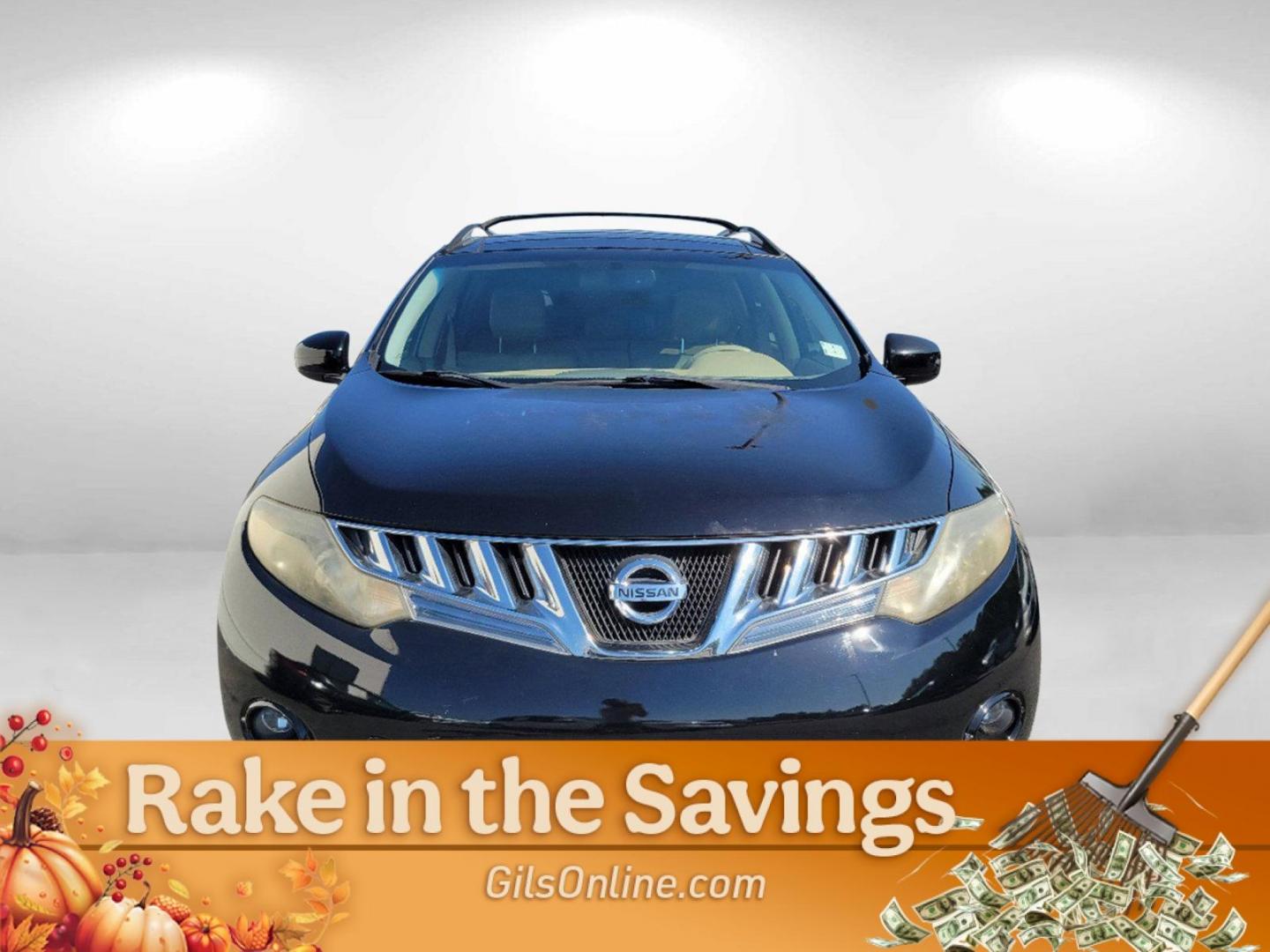 2009 Super Black /Beige Nissan Murano SL (JN8AZ18U09W) with an Gas V6 3.5L/ engine, 1-Speed Automatic (CVT) Continuously Variable transmission, located at 1430 Gateway Drive, Opelika, AL, 36801, (334) 239-0944, 32.637871, -85.409790 - 2009 Nissan Murano SL - Photo#1