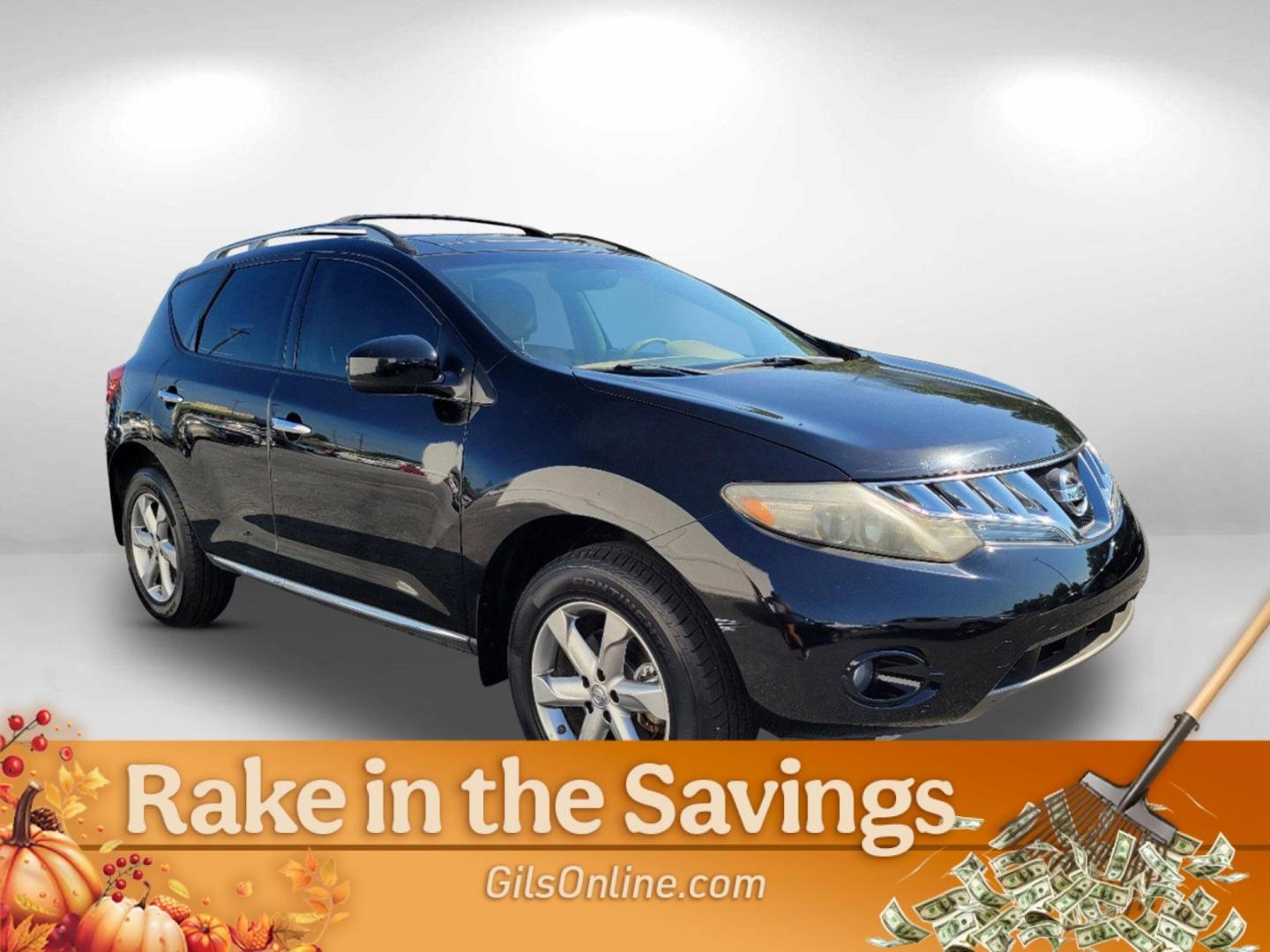 2009 Super Black /Beige Nissan Murano SL (JN8AZ18U09W) with an Gas V6 3.5L/ engine, 1-Speed Automatic (CVT) Continuously Variable transmission, located at 1430 Gateway Drive, Opelika, AL, 36801, (334) 239-0944, 32.637871, -85.409790 - 2009 Nissan Murano SL - Photo#2