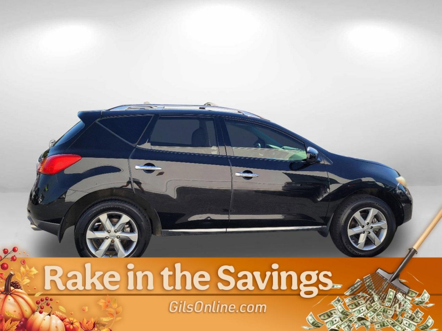 2009 Super Black /Beige Nissan Murano SL (JN8AZ18U09W) with an Gas V6 3.5L/ engine, 1-Speed Automatic (CVT) Continuously Variable transmission, located at 1430 Gateway Drive, Opelika, AL, 36801, (334) 239-0944, 32.637871, -85.409790 - 2009 Nissan Murano SL - Photo#3