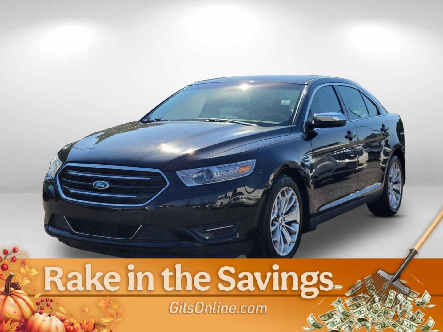 2014 Black Ford Taurus Limited (1FAHP2F81EG) with an Regular Unleaded V-6 3.5 L/213 engine, 6-Speed Automatic w/OD transmission, located at 3959 U.S. 80 W, Phenix City, AL, 36870, (334) 297-4885, 32.469296, -85.135185 - 2014 Ford Taurus Limited - Photo#0