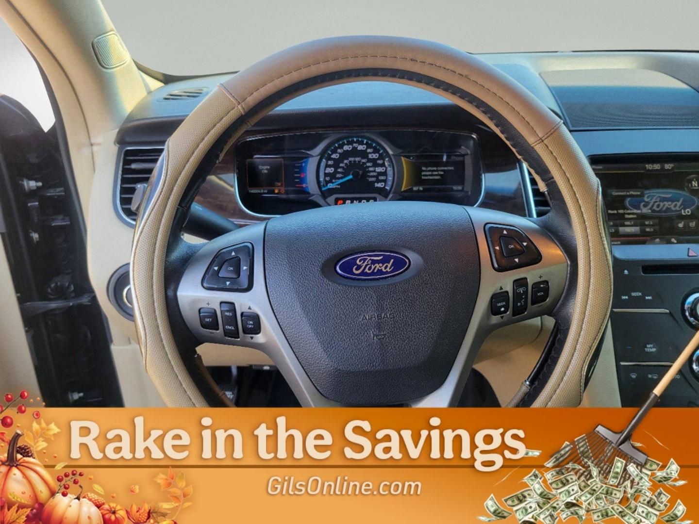 2014 Black Ford Taurus Limited (1FAHP2F81EG) with an Regular Unleaded V-6 3.5 L/213 engine, 6-Speed Automatic w/OD transmission, located at 3959 U.S. 80 W, Phenix City, AL, 36870, (334) 297-4885, 32.469296, -85.135185 - 2014 Ford Taurus Limited - Photo#13