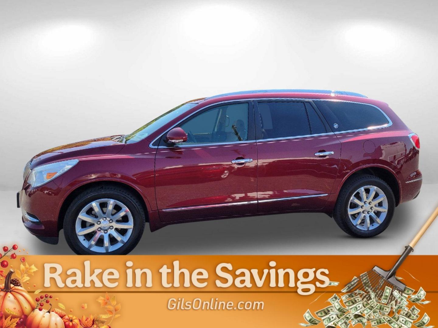 2015 Crimson Red Tintcoat /Choccachino Buick Enclave Premium (5GAKRCKD6FJ) with an Gas V6 3.6L/217 engine, 6-Speed Automatic transmission, located at 5115 14th Ave., Columbus, GA, 31904, (706) 323-0345, 32.511494, -84.971046 - 2015 Buick Enclave Premium - Photo#7