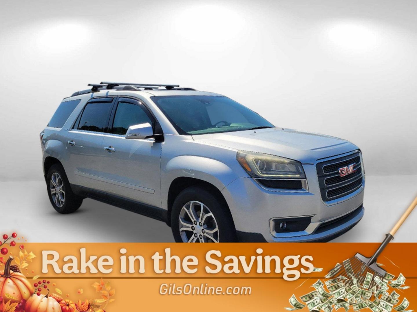 2015 Quicksilver Metallic /Light Titanium GMC Acadia SLT-1 FWD (1GKKRRKD4FJ) with an 3.6L V6 DOHC 24V engine, 6-Speed Automatic transmission, located at 5115 14th Ave., Columbus, GA, 31904, (706) 323-0345, 32.511494, -84.971046 - 2015 GMC Acadia SLT - Photo#2