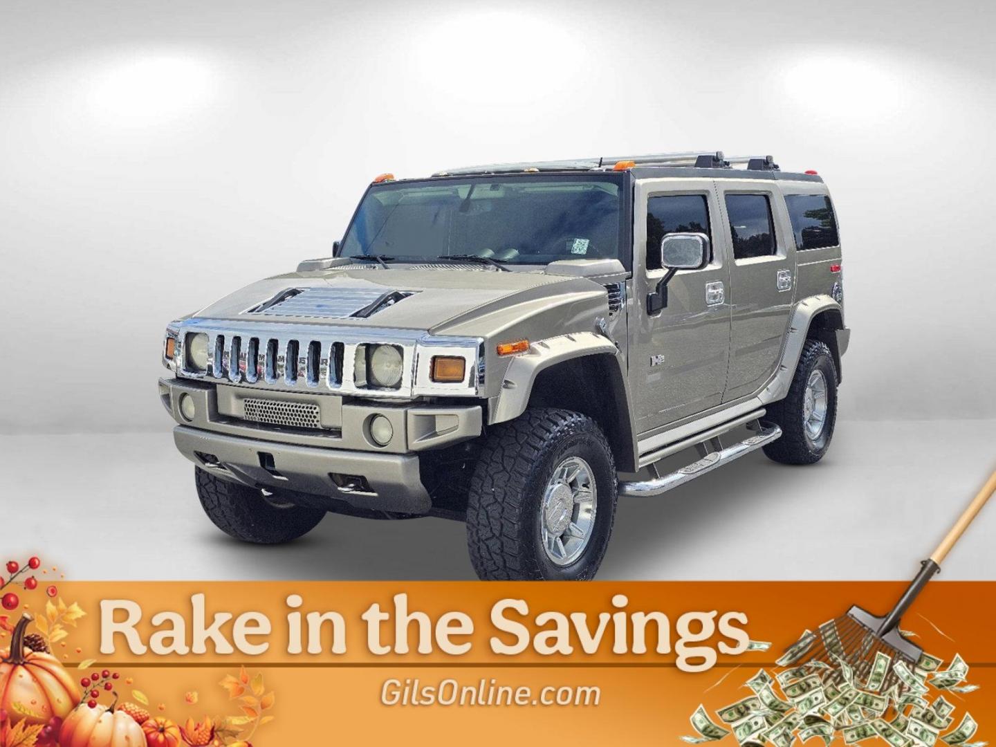 2005 Pewter Metallic /Ebony HUMMER H2 SUV (5GRGN23UX5H) with an Gas V8 6.0L/364 engine, 4-Speed HD Automatic w/OD transmission, located at 3959 U.S. 80 W, Phenix City, AL, 36870, (334) 297-4885, 32.469296, -85.135185 - 2005 HUMMER H2 SUV - Photo#1