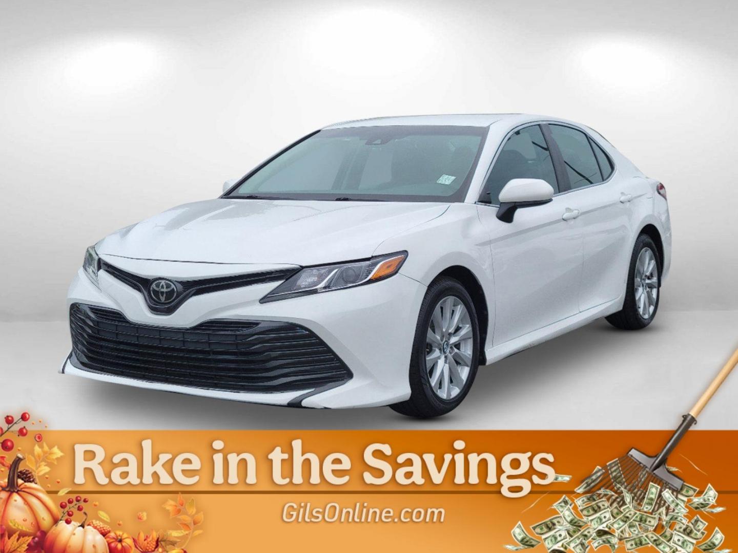 2018 White Toyota Camry LE (4T1B11HK3JU) with an Regular Unleaded I-4 2.5 L/152 engine, 8-Speed Automatic w/OD transmission, located at 5115 14th Ave., Columbus, GA, 31904, (706) 323-0345, 32.511494, -84.971046 - 2018 Toyota Camry LE - Photo#0