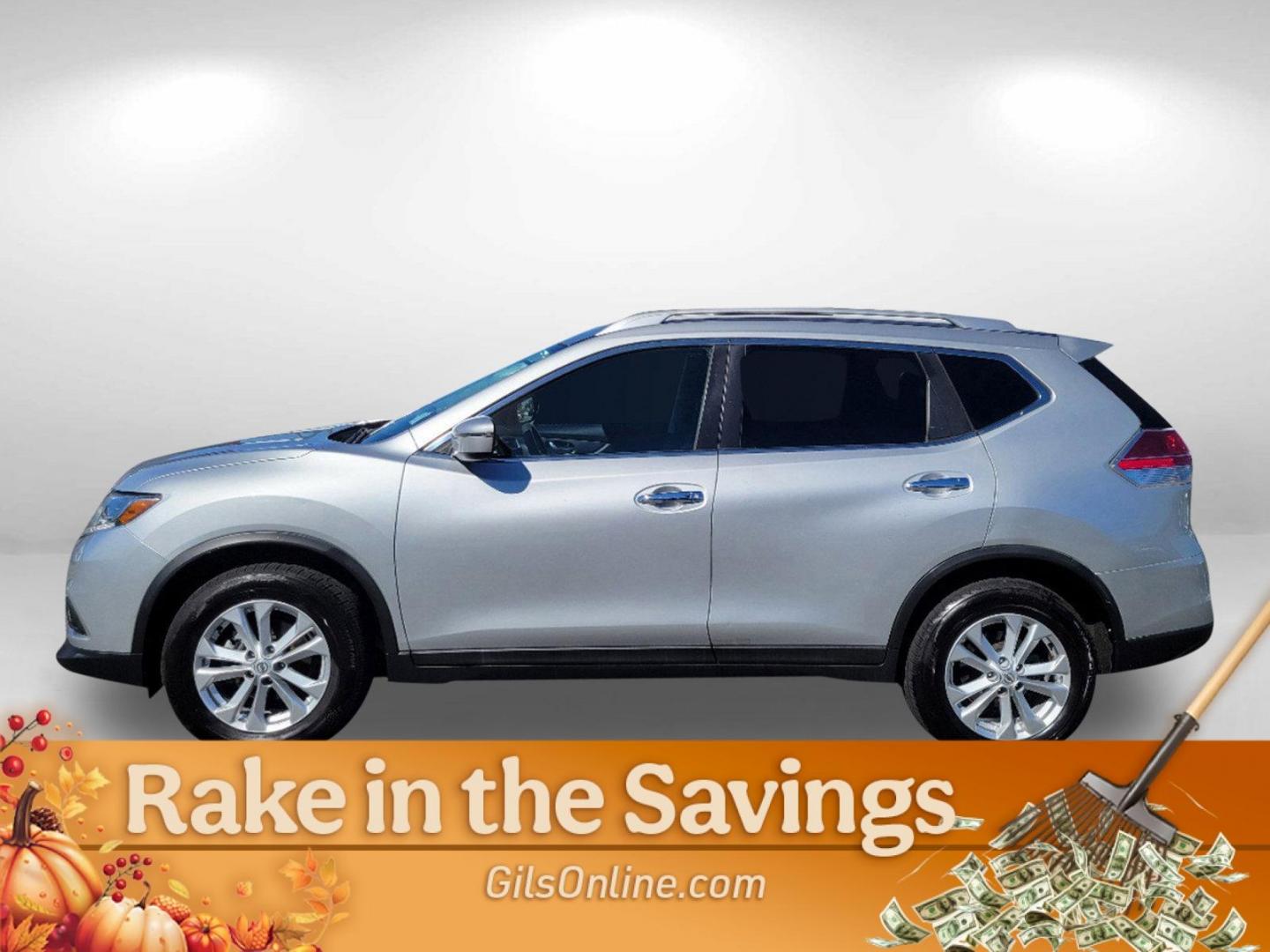 2016 Brilliant Silver /Charcoal Nissan Rogue SV (KNMAT2MT0GP) with an Regular Unleaded I-4 2.5 L/152 engine, 1-Speed CVT w/OD transmission, located at 804 22nd Ave, Phenix City, AL, 36870, (334) 297-1860, 32.484749, -85.024475 - 2016 Nissan Rogue SV - Photo#14