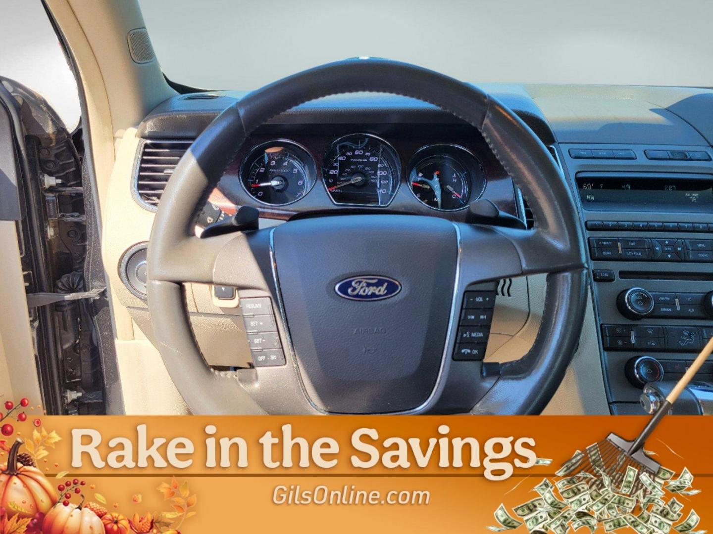 2011 Black Ford Taurus SEL (1FAHP2EW0BG) with an Gas V6 3.5L/213 engine, 6-Speed Automatic w/OD SelectShift transmission, located at 804 22nd Ave, Phenix City, AL, 36870, (334) 297-1860, 32.484749, -85.024475 - 2011 Ford Taurus SEL - Photo#12