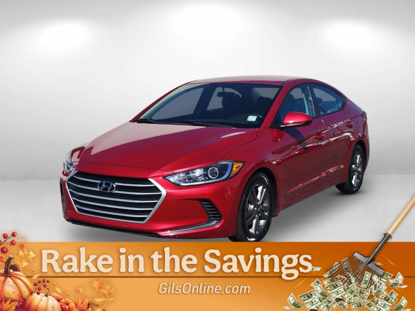 2018 Scarlet Red /Gray Hyundai Elantra SEL (5NPD84LF9JH) with an Regular Unleaded I-4 2.0 L/122 engine, 6-Speed Automatic w/OD transmission, located at 1430 Gateway Drive, Opelika, AL, 36801, (334) 239-0944, 32.637871, -85.409790 - 2018 Hyundai Elantra SEL - Photo#0