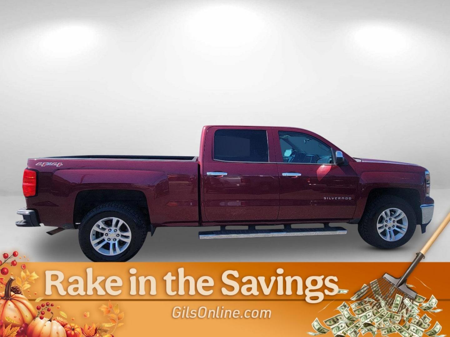 2014 Deep Ruby Metallic /Cocoa/Dune Chevrolet Silverado 1500 LT (3GCUKREC4EG) with an Gas/Ethanol V8 5.3L/325 engine, 6-Speed Automatic transmission, located at 1430 Gateway Drive, Opelika, AL, 36801, (334) 239-0944, 32.637871, -85.409790 - 2014 Chevrolet Silverado 1500 LT - Photo#3