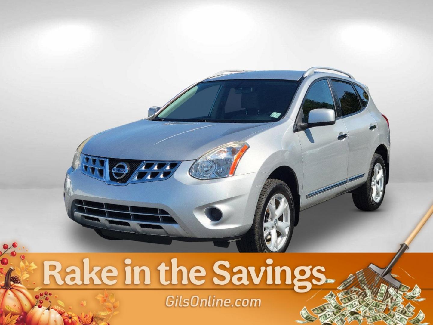 2011 Brilliant Silver /Gray Nissan Rogue SV (JN8AS5MV7BW) with an Gas I4 2.5L/152 engine, 1-Speed Continuously variable ratio transmission, located at 7000 Northlake Connector, Columbus, GA, 31904, (706) 987-8085, 32.524975, -84.978134 - 2011 Nissan Rogue SV - Photo#0