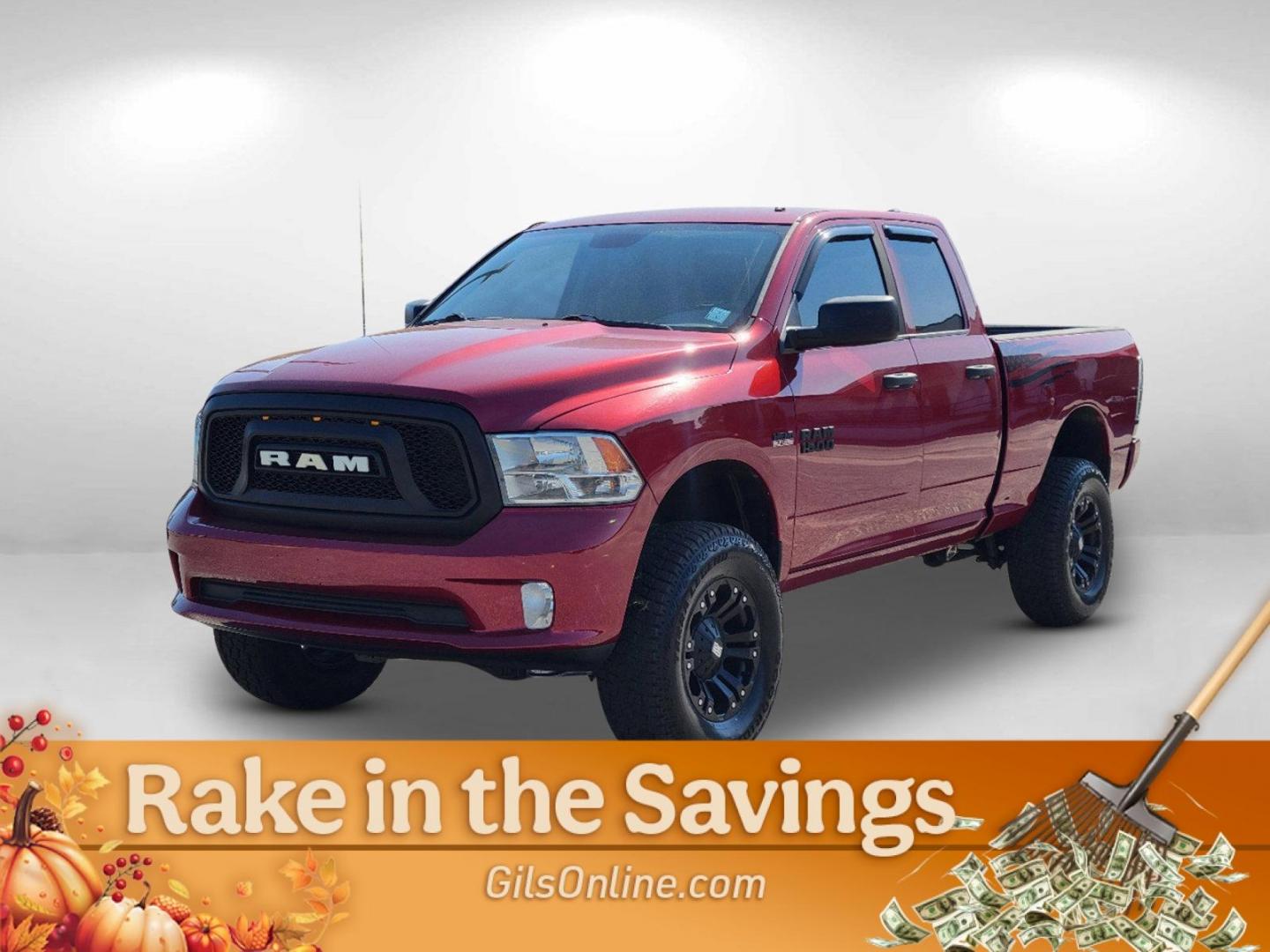 2013 Deep Cherry Red Crystal Pearl /Black/Diesel Gray Interior Ram 1500 Express (1C6RR7FT0DS) with an Gas V8 5.7L/345 engine, 6-Speed Automatic transmission, located at 1430 Gateway Drive, Opelika, AL, 36801, (334) 239-0944, 32.637871, -85.409790 - 2013 Ram 1500 Express - Photo#0