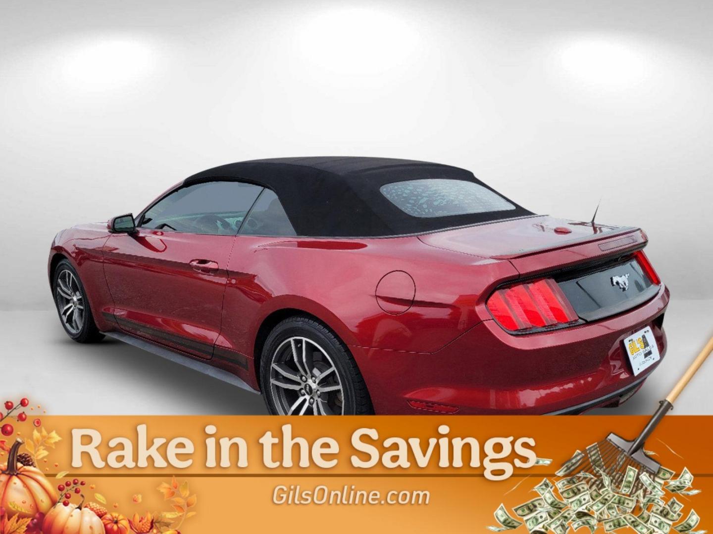 2015 Red Ford Mustang EcoBoost Premium (1FATP8UH7F5) with an Intercooled Turbo Premium Unleaded I-4 2.3 L/140 engine, located at 1430 Gateway Drive, Opelika, AL, 36801, (334) 239-0944, 32.637871, -85.409790 - 2015 Ford Mustang EcoBoost Premium - Photo#6