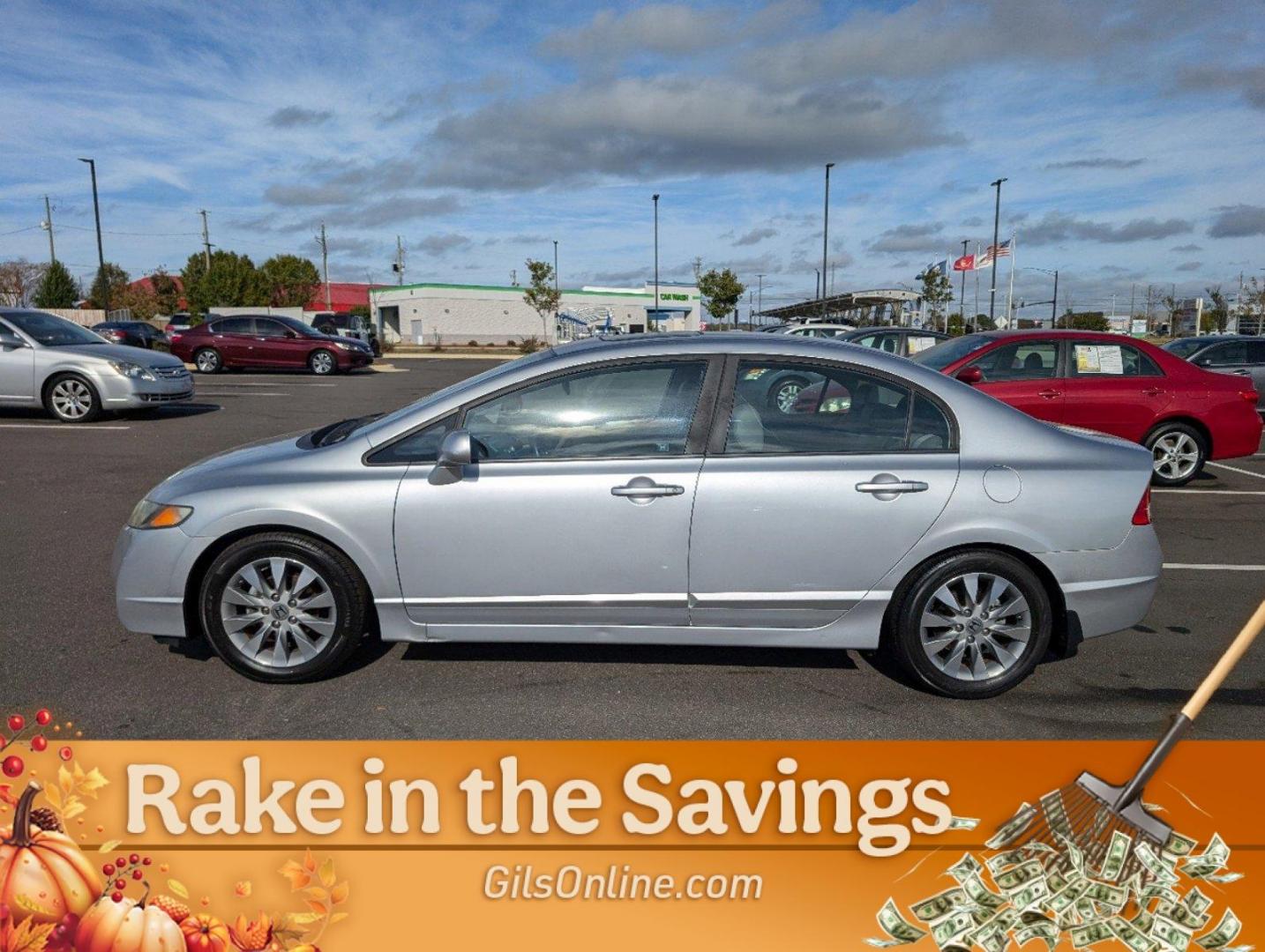 2011 Silver Honda Civic Sdn EX-L (2HGFA1F94BH) with an Gas I4 1.8L/110 engine, 5-Speed Automatic transmission, located at 521 Old Farm Lane Rd, Prattville, AL, 36066, (334) 325-1505, 32.482460, -86.416367 - 2011 Honda Civic Sdn EX-L - Photo#15