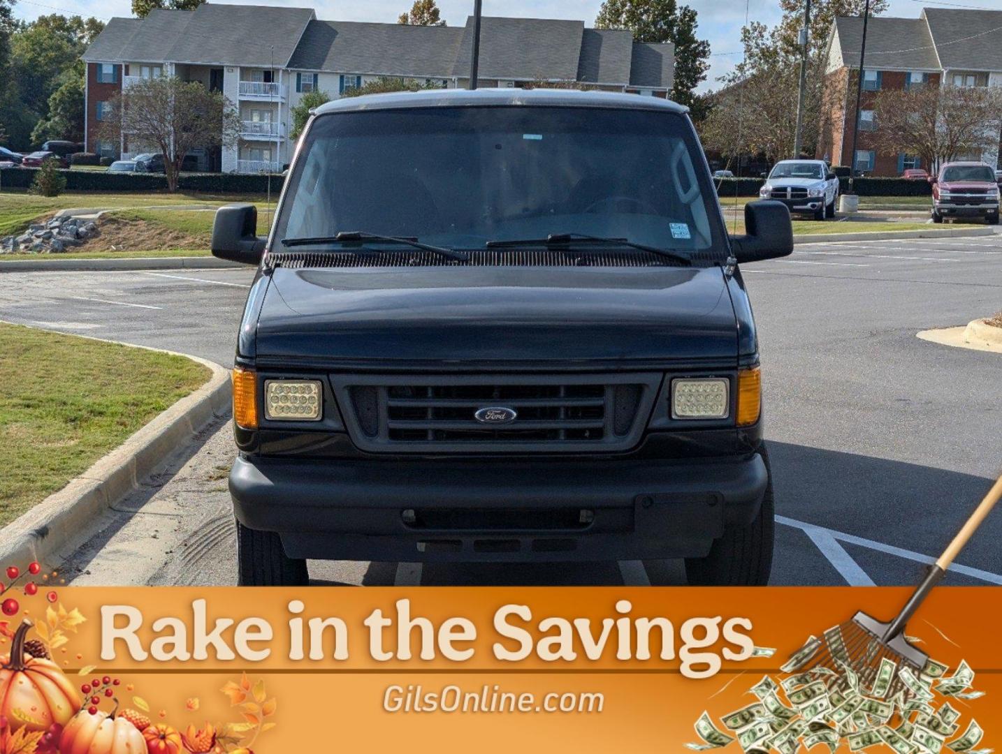 2004 Black Ford Econoline Cargo Van (1FTRE14W64H) with an Gas V8 4.6L/281 engine, 4-Speed Automatic w/OD transmission, located at 521 Old Farm Lane Rd, Prattville, AL, 36066, (334) 325-1505, 32.482460, -86.416367 - 2004 Ford Econoline Cargo Van - Photo#2