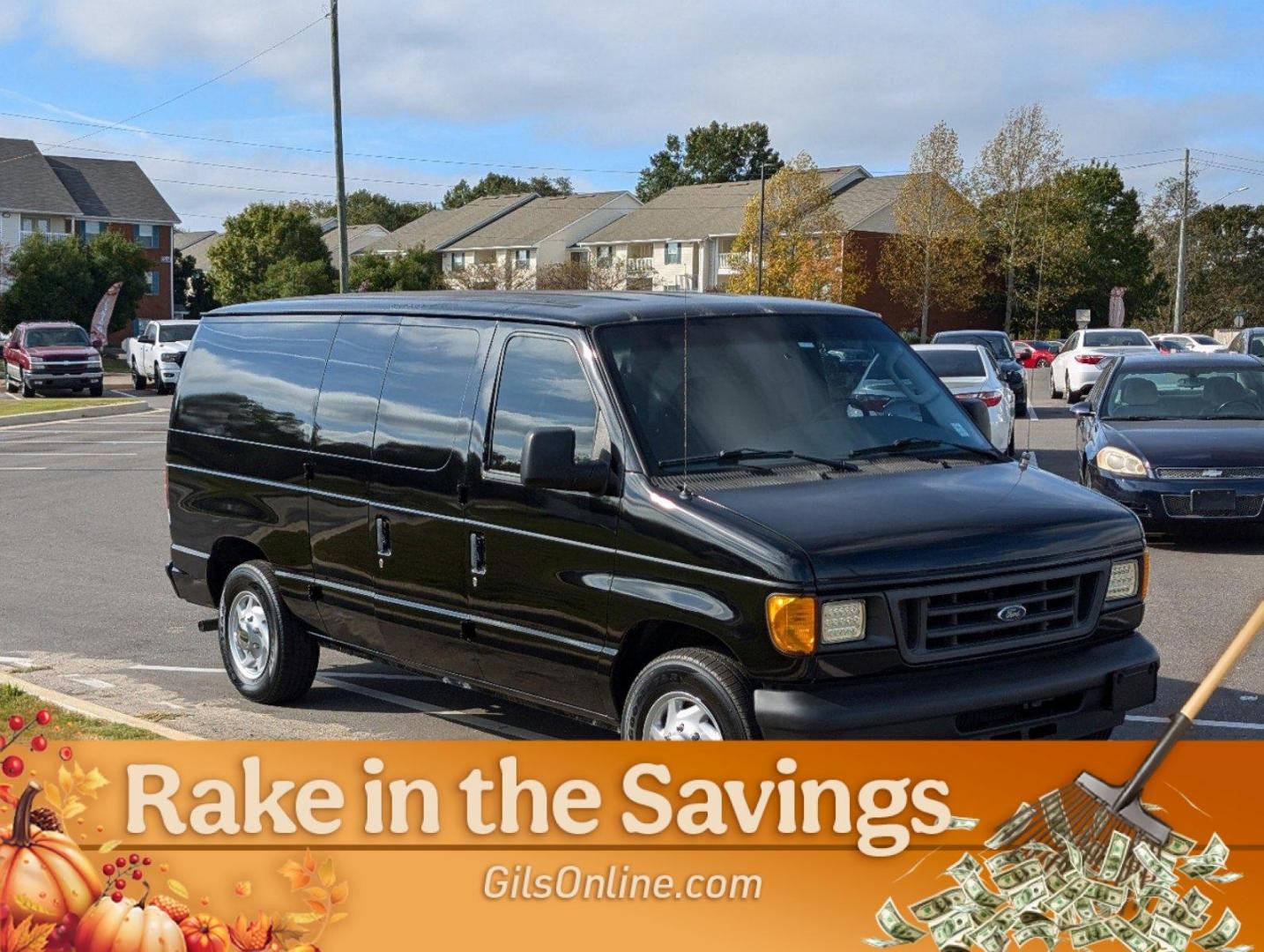 2004 Black Ford Econoline Cargo Van (1FTRE14W64H) with an Gas V8 4.6L/281 engine, 4-Speed Automatic w/OD transmission, located at 521 Old Farm Lane Rd, Prattville, AL, 36066, (334) 325-1505, 32.482460, -86.416367 - 2004 Ford Econoline Cargo Van - Photo#4