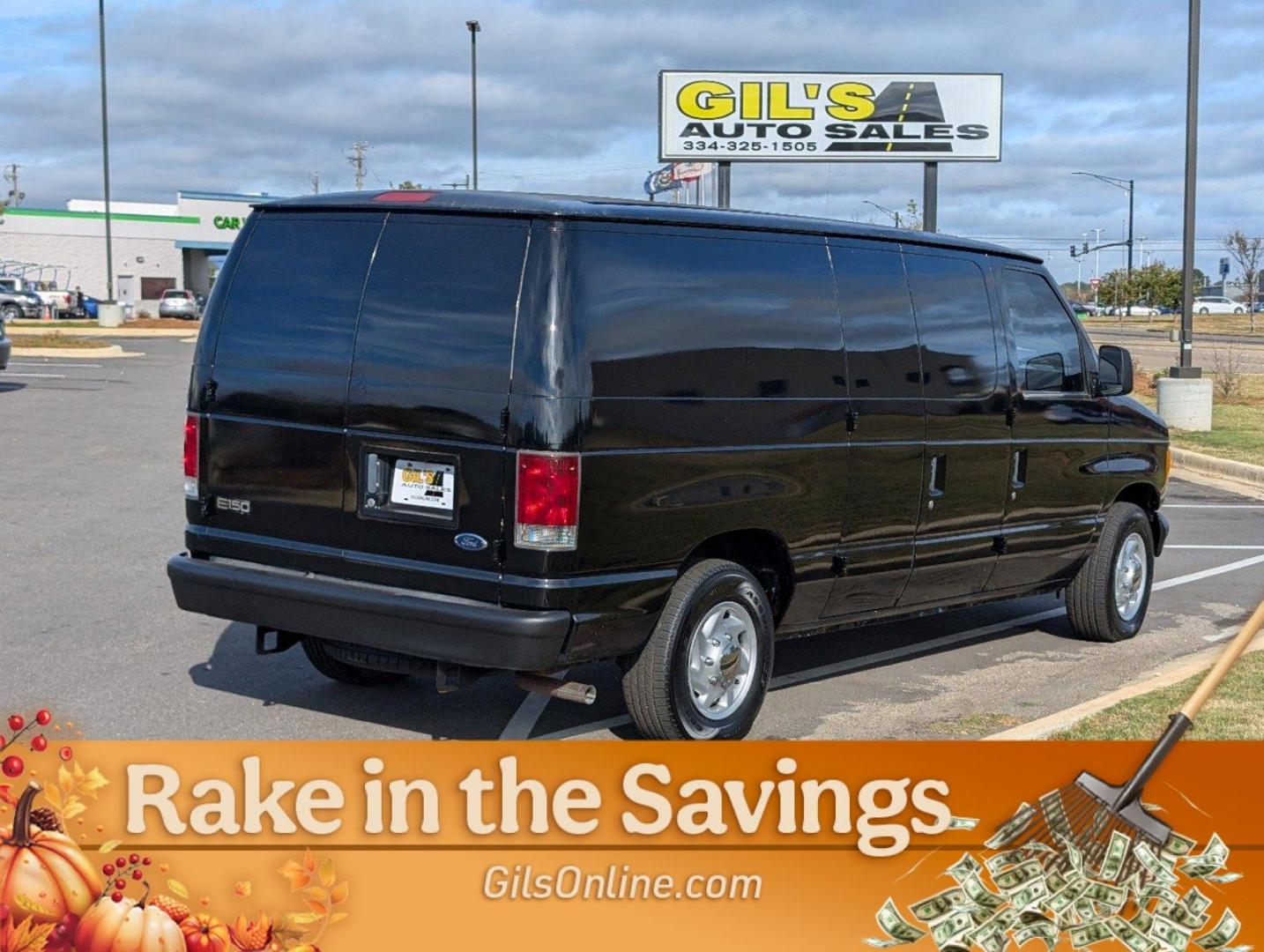 2004 Black Ford Econoline Cargo Van (1FTRE14W64H) with an Gas V8 4.6L/281 engine, 4-Speed Automatic w/OD transmission, located at 521 Old Farm Lane Rd, Prattville, AL, 36066, (334) 325-1505, 32.482460, -86.416367 - 2004 Ford Econoline Cargo Van - Photo#8