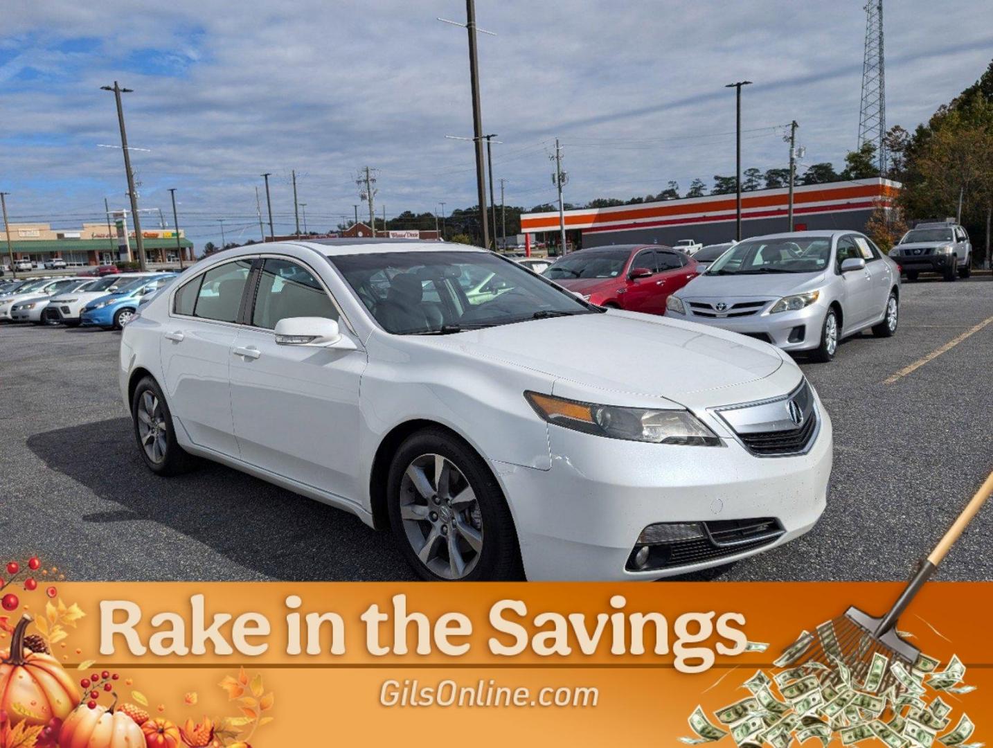 2012 White Acura TL Auto (19UUA8F20CA) with an Gas V6 3.5L/212 engine, 6-Speed Automatic transmission, located at 5115 14th Ave., Columbus, GA, 31904, (706) 323-0345, 32.511494, -84.971046 - 2012 Acura TL Auto - Photo#8