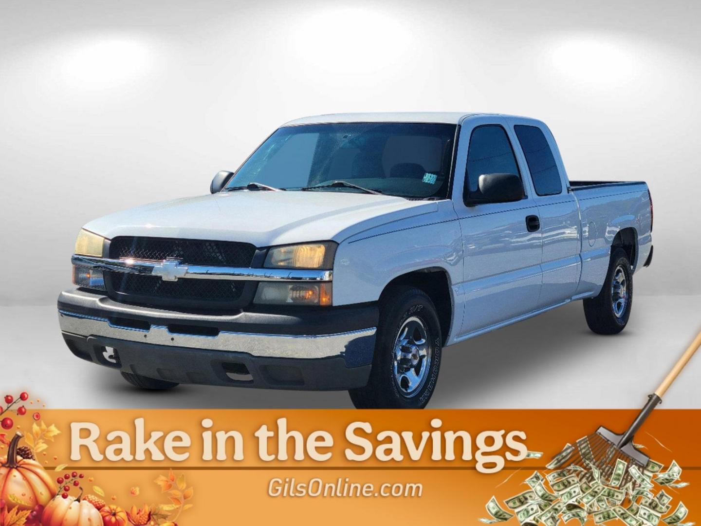 2003 Summit White /Dark Charcoal Chevrolet Silverado 1500 Work Truck (2GCEC19X531) with an Gas V6 4.3L/262 engine, 4-Speed Automatic w/OD transmission, located at 5115 14th Ave., Columbus, GA, 31904, (706) 323-0345, 32.511494, -84.971046 - 2003 Chevrolet Silverado 1500 Work Truck - Photo#0