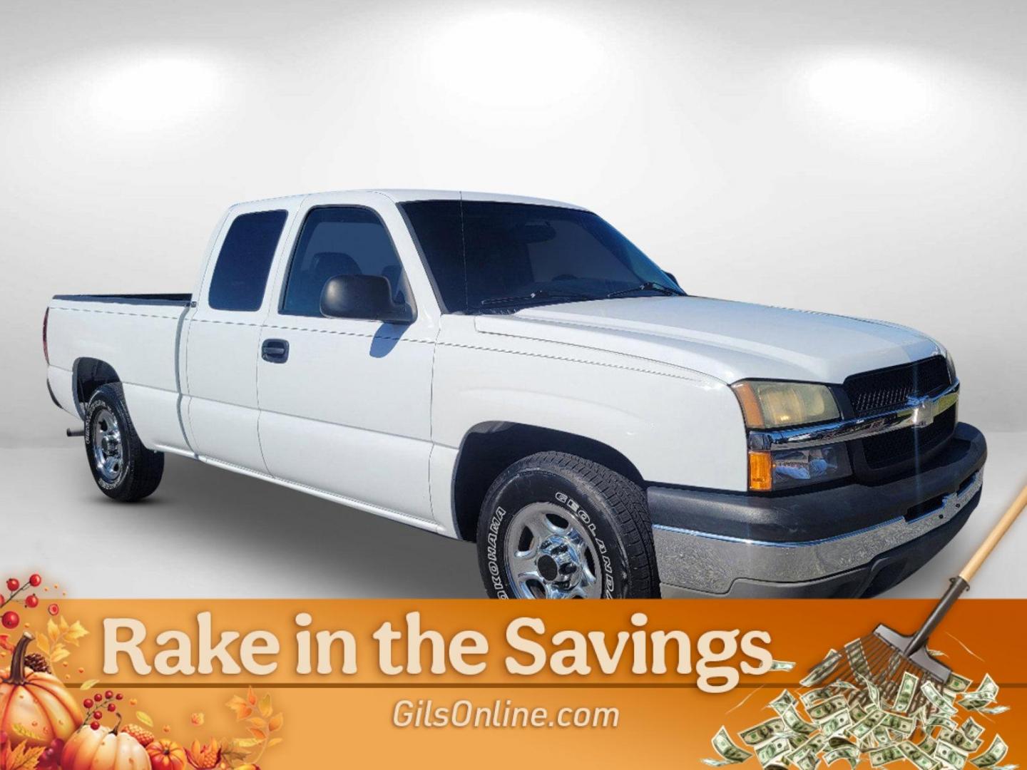 2003 Summit White /Dark Charcoal Chevrolet Silverado 1500 Work Truck (2GCEC19X531) with an Gas V6 4.3L/262 engine, 4-Speed Automatic w/OD transmission, located at 5115 14th Ave., Columbus, GA, 31904, (706) 323-0345, 32.511494, -84.971046 - 2003 Chevrolet Silverado 1500 Work Truck - Photo#2