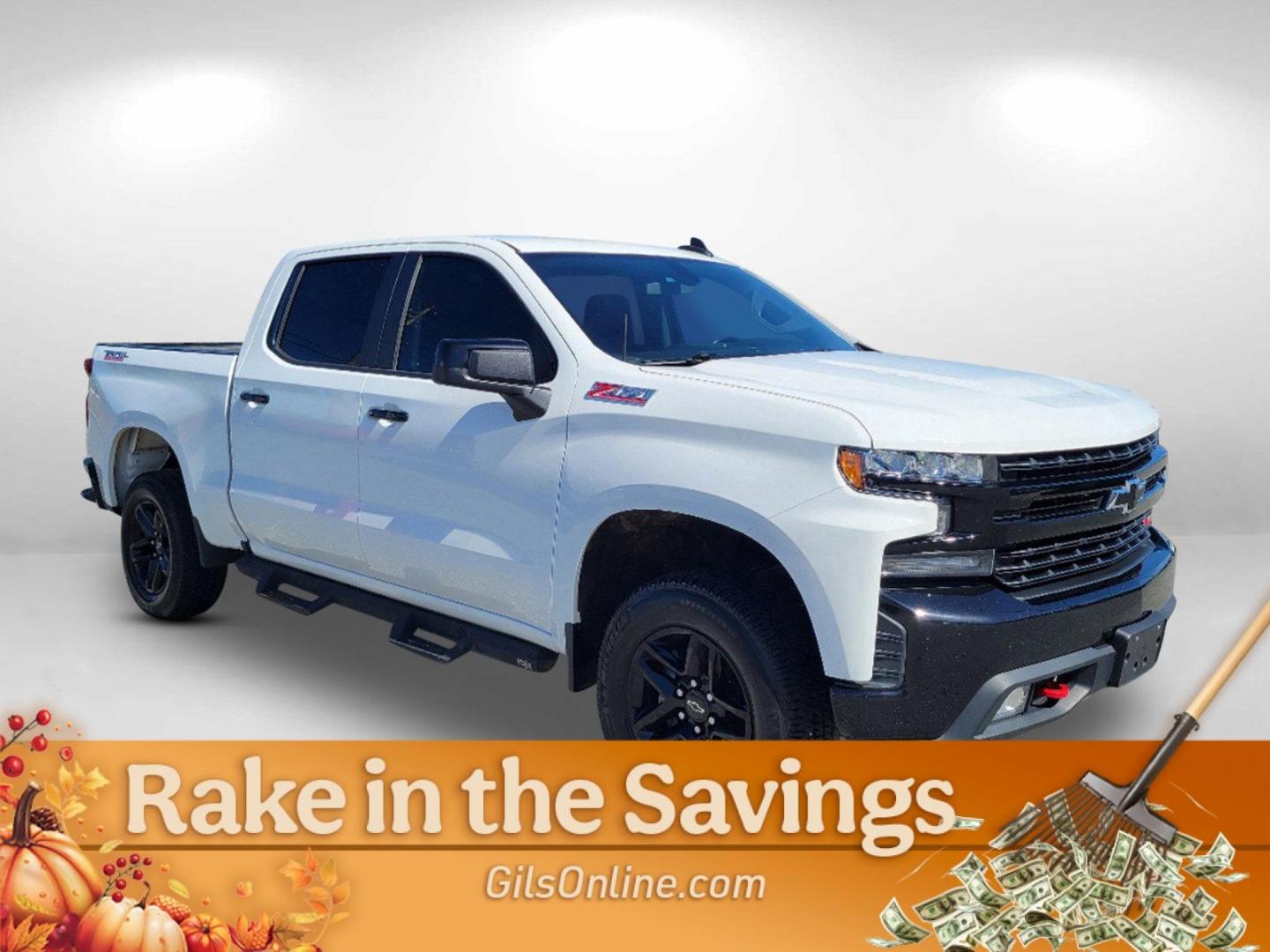 2020 Summit White /Jet Black Chevrolet Silverado 1500 LT Trail Boss (1GCPYFEDXLZ) with an Gas V8 5.3L/325 engine, 10-Speed Automatic transmission, located at 5115 14th Ave., Columbus, GA, 31904, (706) 323-0345, 32.511494, -84.971046 - 2020 Chevrolet Silverado 1500 LT Trail Boss - Photo#2