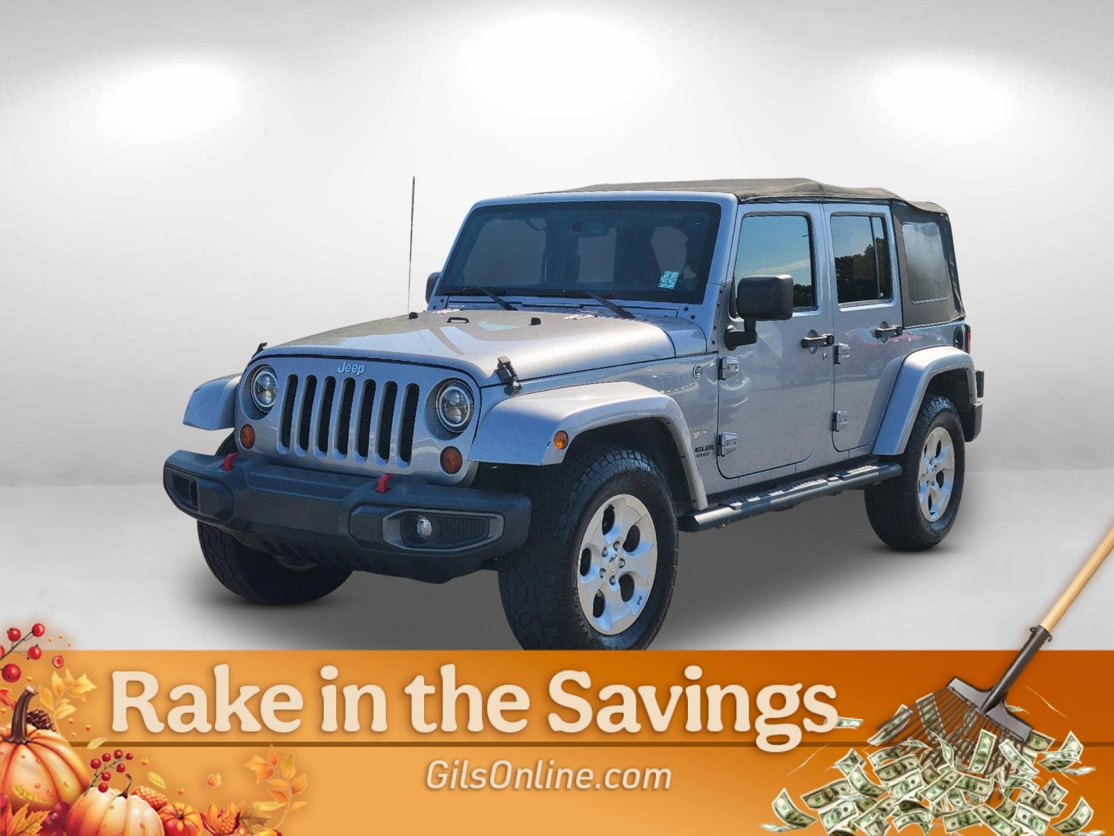 2013 Jeep Wrangler Unlimited Sahara 4WD