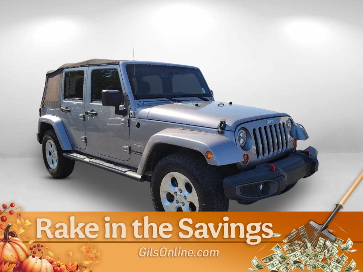 2013 Billet Silver Metallic /Black Interior Jeep Wrangler Unlimited Sahara (1C4BJWEGXDL) with an Gas V6 3.6L/220 engine, 5-Speed Automatic transmission, located at 5115 14th Ave., Columbus, GA, 31904, (706) 323-0345, 32.511494, -84.971046 - 2013 Jeep Wrangler Unlimited Sahara - Photo#2