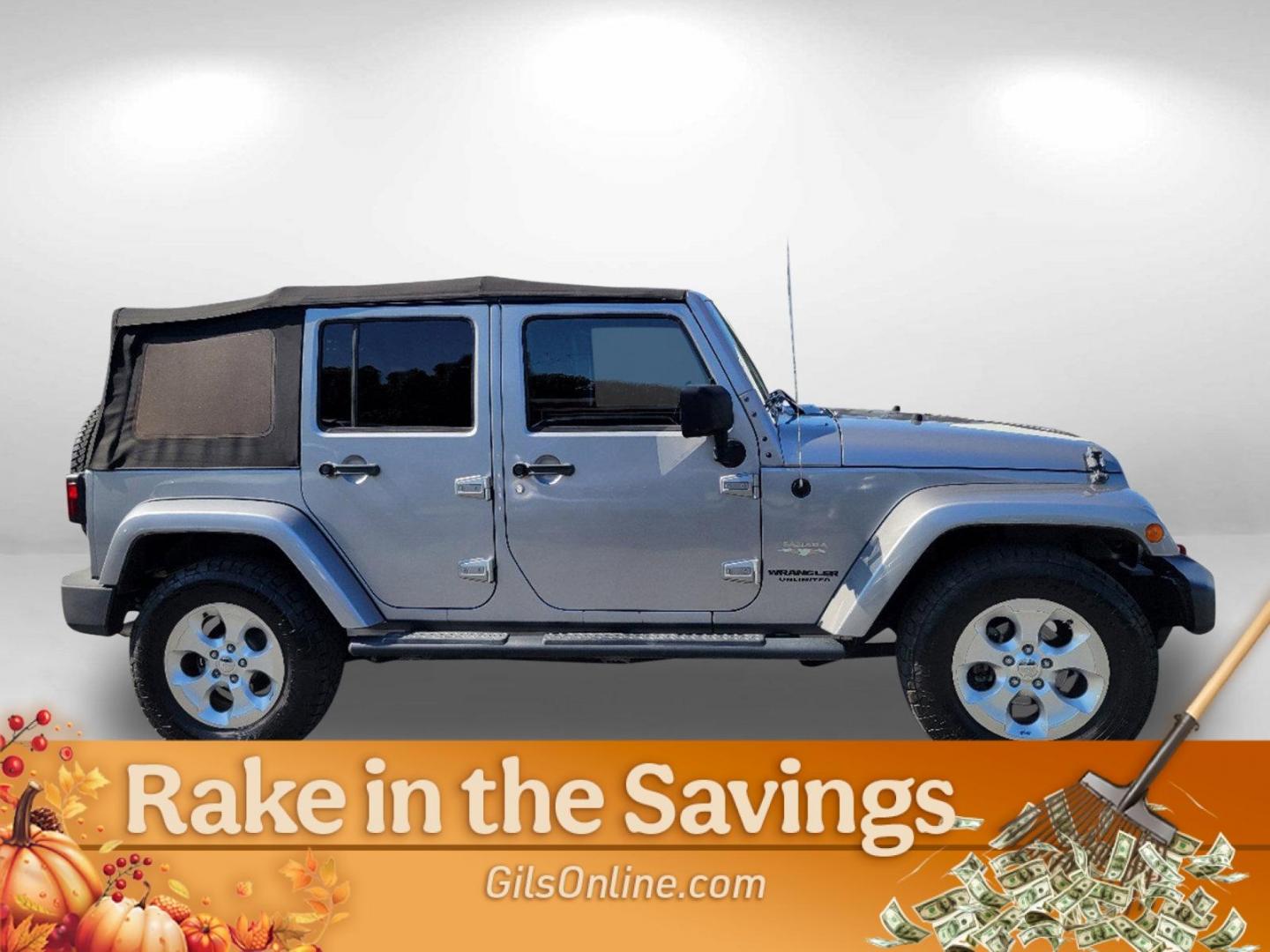 2013 Billet Silver Metallic /Black Interior Jeep Wrangler Unlimited Sahara (1C4BJWEGXDL) with an Gas V6 3.6L/220 engine, 5-Speed Automatic transmission, located at 5115 14th Ave., Columbus, GA, 31904, (706) 323-0345, 32.511494, -84.971046 - 2013 Jeep Wrangler Unlimited Sahara - Photo#3