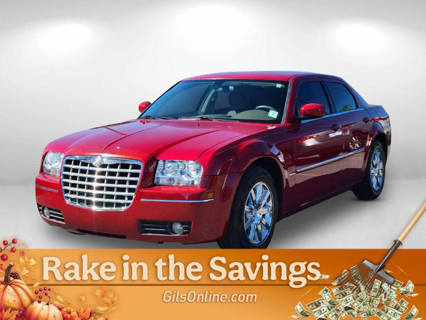 2009 Inferno Red Crystal Pearl /Dark khaki/light stone gray Chrysler 300 Touring (2C3KA53VX9H) with an 3.5L V6 SOHC 24V engine, 4-Speed Automatic transmission, located at 804 22nd Ave, Phenix City, AL, 36870, (334) 297-1860, 32.484749, -85.024475 - 2009 Chrysler 300 Touring - Photo#0