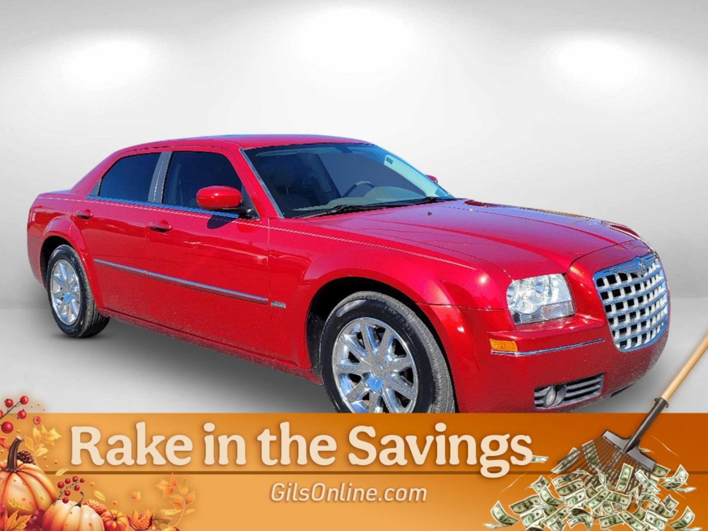 2009 Inferno Red Crystal Pearl /Dark khaki/light stone gray Chrysler 300 Touring (2C3KA53VX9H) with an 3.5L V6 SOHC 24V engine, 4-Speed Automatic transmission, located at 804 22nd Ave, Phenix City, AL, 36870, (334) 297-1860, 32.484749, -85.024475 - 2009 Chrysler 300 Touring - Photo#1