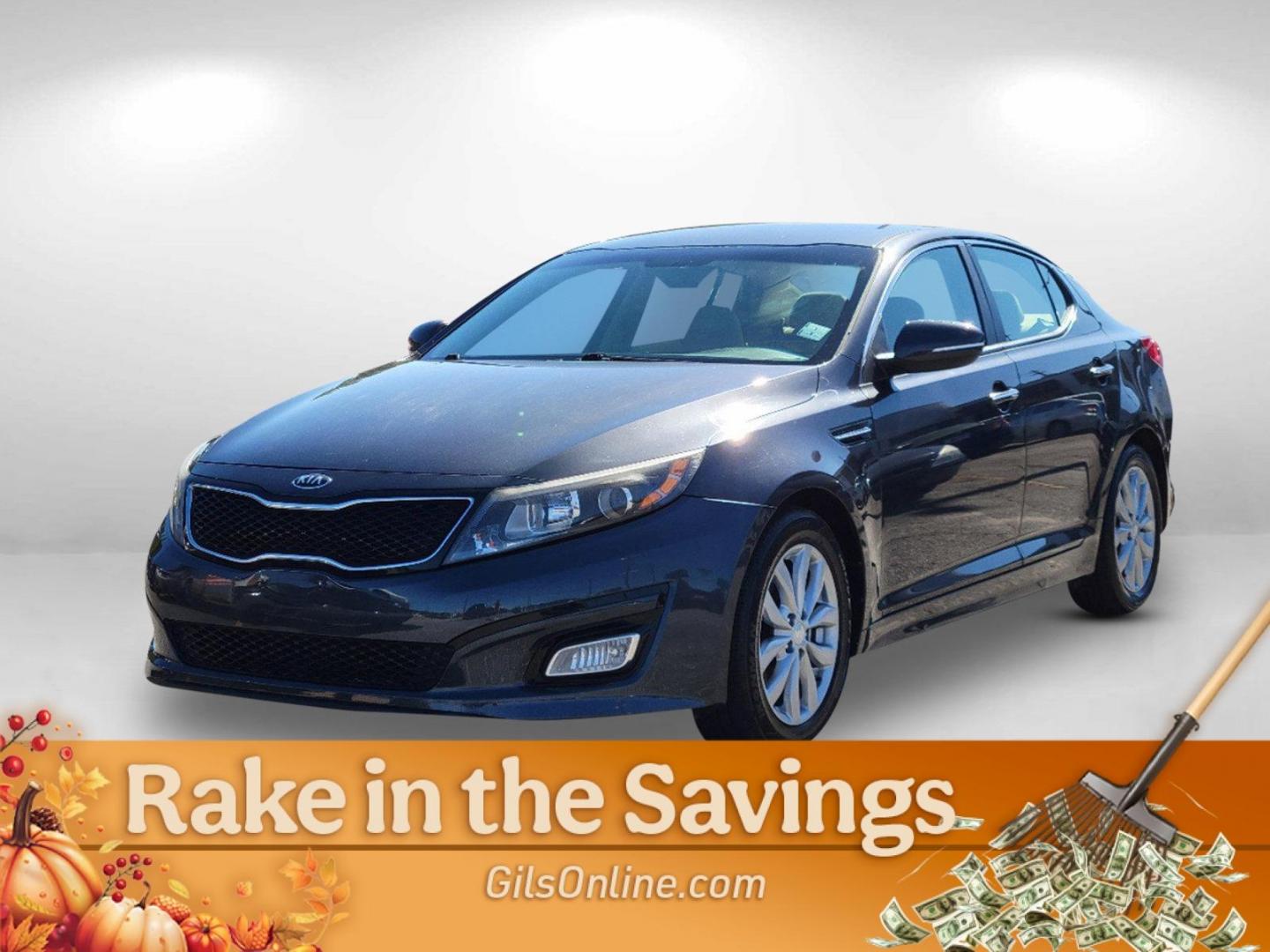 2015 Platinum Graphite /Beige Kia Optima LX (5XXGM4A70FG) with an 2.4L L4 DOHC 16V engine, 6-Speed Automatic transmission, located at 5115 14th Ave., Columbus, GA, 31904, (706) 323-0345, 32.511494, -84.971046 - 2015 Kia Optima LX - Photo#0