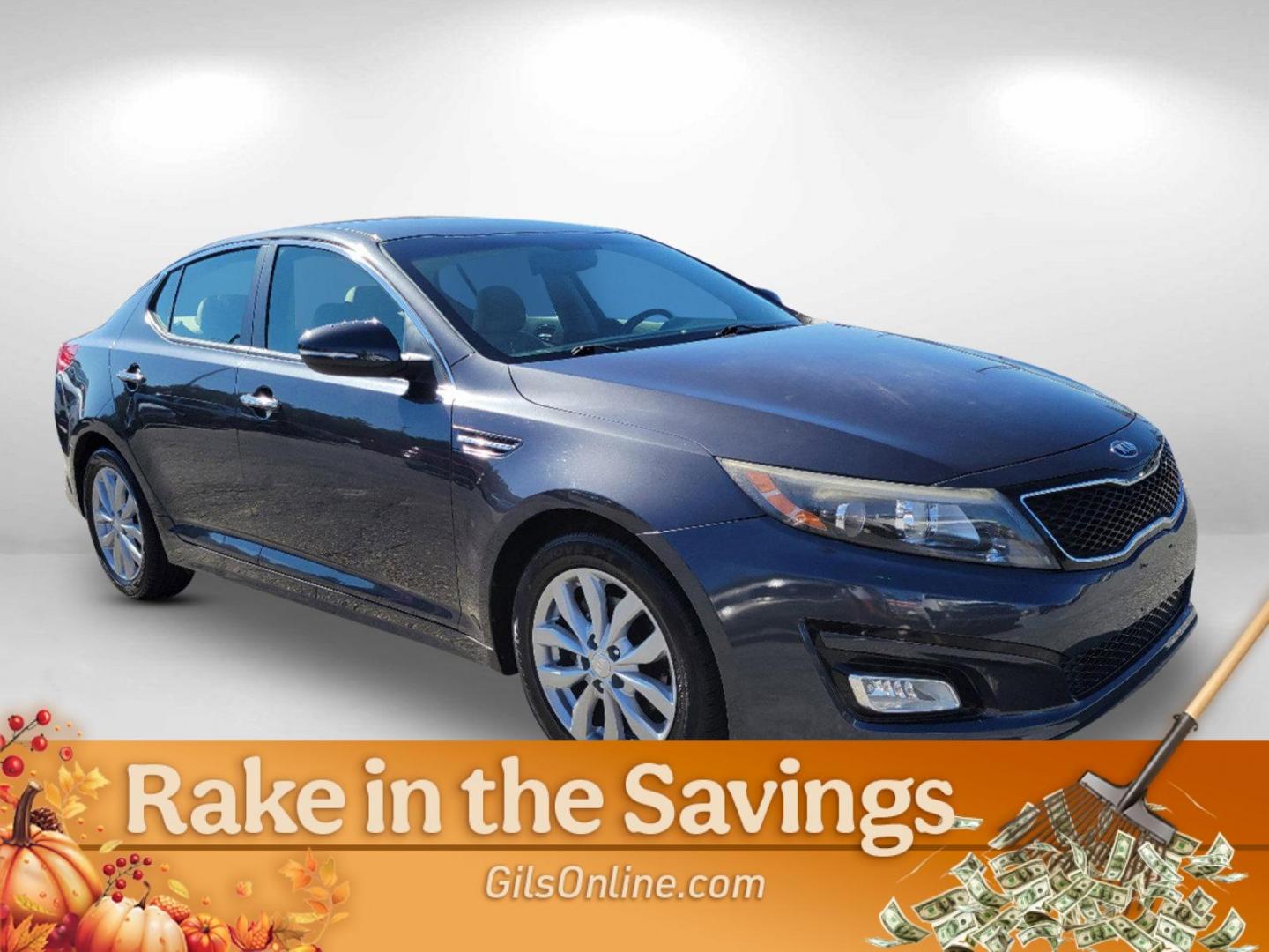 2015 Platinum Graphite /Beige Kia Optima LX (5XXGM4A70FG) with an 2.4L L4 DOHC 16V engine, 6-Speed Automatic transmission, located at 5115 14th Ave., Columbus, GA, 31904, (706) 323-0345, 32.511494, -84.971046 - 2015 Kia Optima LX - Photo#1