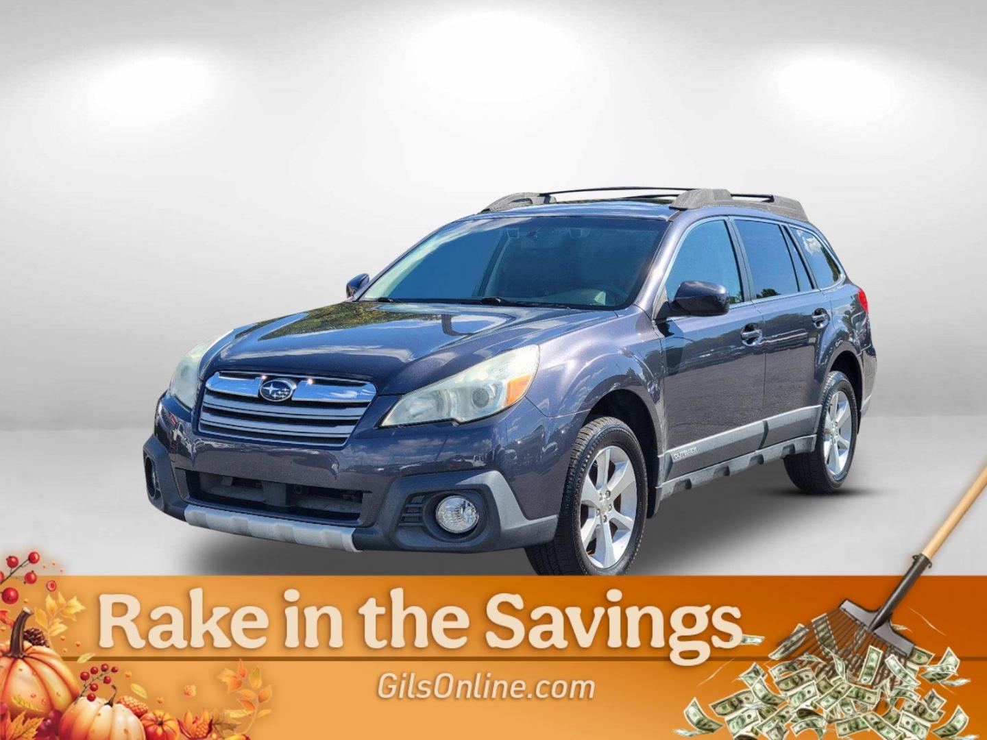 2013 Graphite Gray Metallic /Off-Black Subaru Outback 2.5i Limited (4S4BRCPC6D3) with an Gas Flat 4 2.5L/152 engine, CVT-Speed Continuously Variable Ratio transmission, located at 804 22nd Ave, Phenix City, AL, 36870, (334) 297-1860, 32.484749, -85.024475 - 2013 Subaru Outback 2.5i Limited - Photo#0