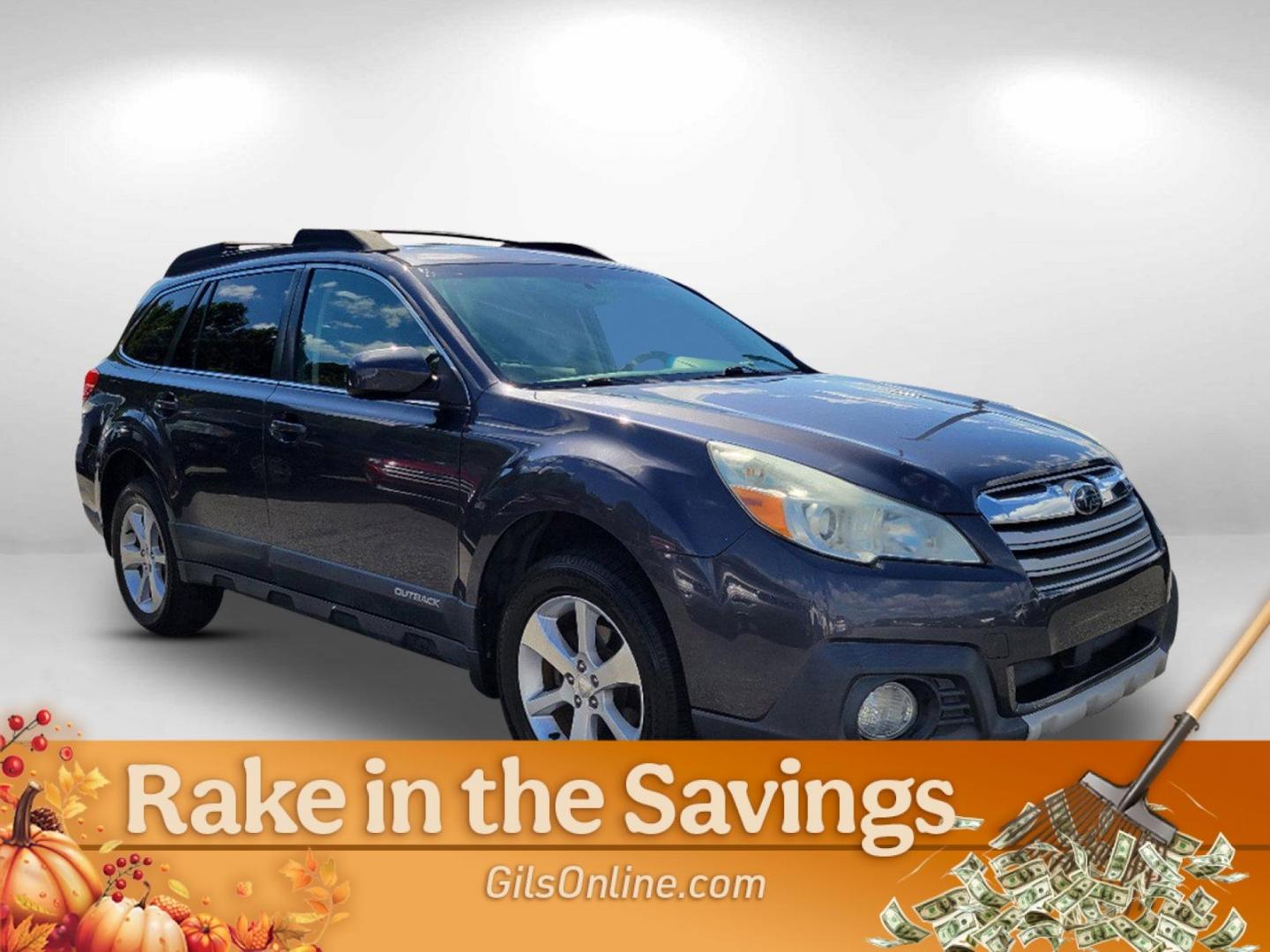 2013 Graphite Gray Metallic /Off-Black Subaru Outback 2.5i Limited (4S4BRCPC6D3) with an Gas Flat 4 2.5L/152 engine, CVT-Speed Continuously Variable Ratio transmission, located at 804 22nd Ave, Phenix City, AL, 36870, (334) 297-1860, 32.484749, -85.024475 - 2013 Subaru Outback 2.5i Limited - Photo#2