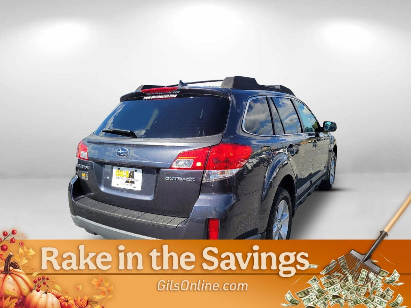 2013 Graphite Gray Metallic /Off-Black Subaru Outback 2.5i Limited (4S4BRCPC6D3) with an Gas Flat 4 2.5L/152 engine, CVT-Speed Continuously Variable Ratio transmission, located at 804 22nd Ave, Phenix City, AL, 36870, (334) 297-1860, 32.484749, -85.024475 - 2013 Subaru Outback 2.5i Limited - Photo#4