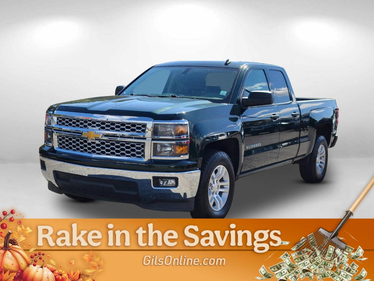 2014 Rainforest Green Metallic /Cocoa/Dune Chevrolet Silverado 1500 LT (1GCRCREH8EZ) with an Gas/Ethanol V6 4.3L/262 engine, 6-Speed Automatic transmission, located at 1430 Gateway Drive, Opelika, AL, 36801, (334) 239-0944, 32.637871, -85.409790 - 2014 Chevrolet Silverado 1500 LT - Photo#0