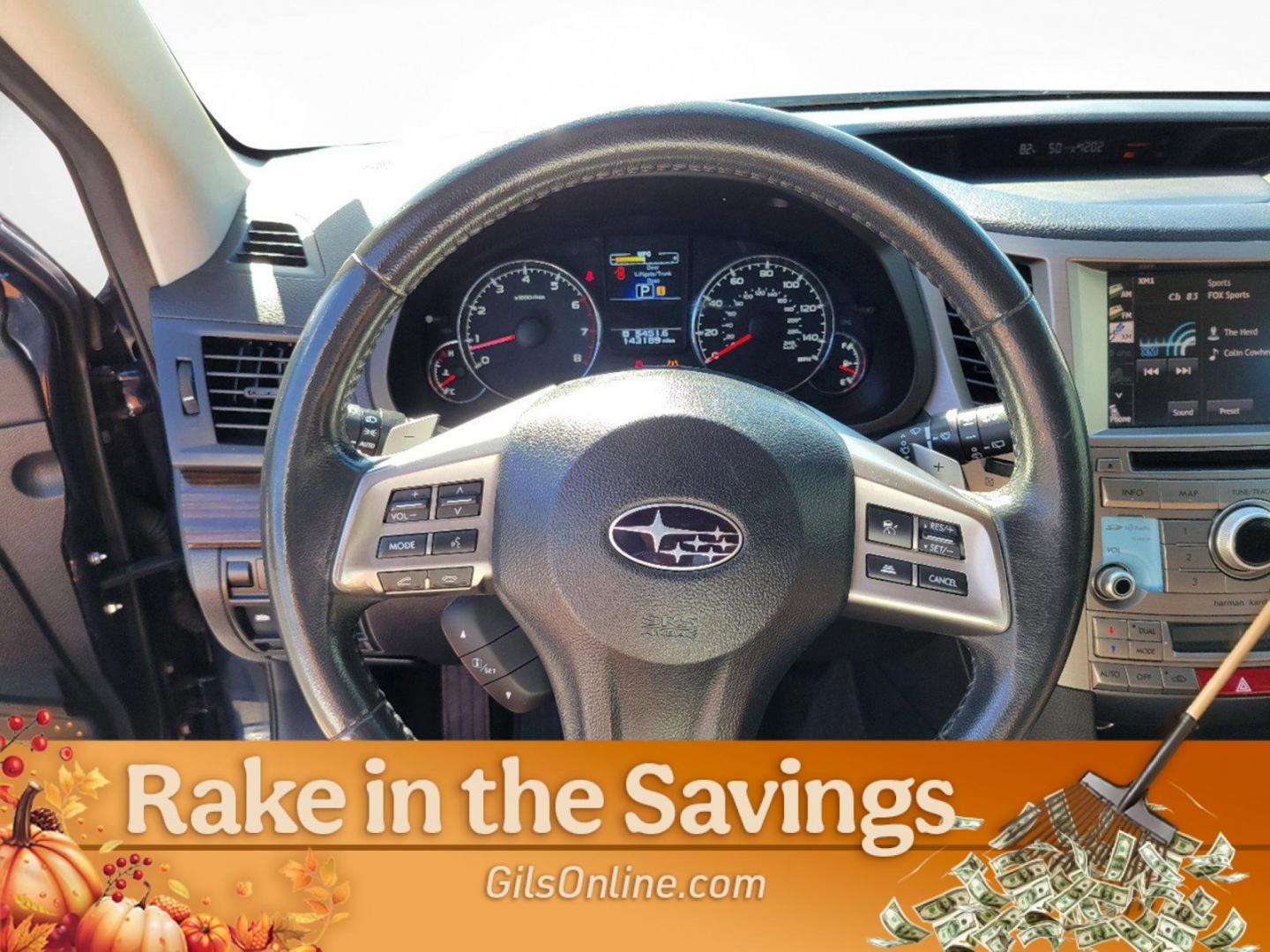 2014 Deep Indigo Pearl /Saddle Brown Subaru Outback 2.5i Limited (4S4BRCPC9E3) with an Regular Unleaded H-4 2.5 L/152 engine, 6-Speed CVT w/OD transmission, located at 1430 Gateway Drive, Opelika, AL, 36801, (334) 239-0944, 32.637871, -85.409790 - 2014 Subaru Outback 2.5i Limited - Photo#13