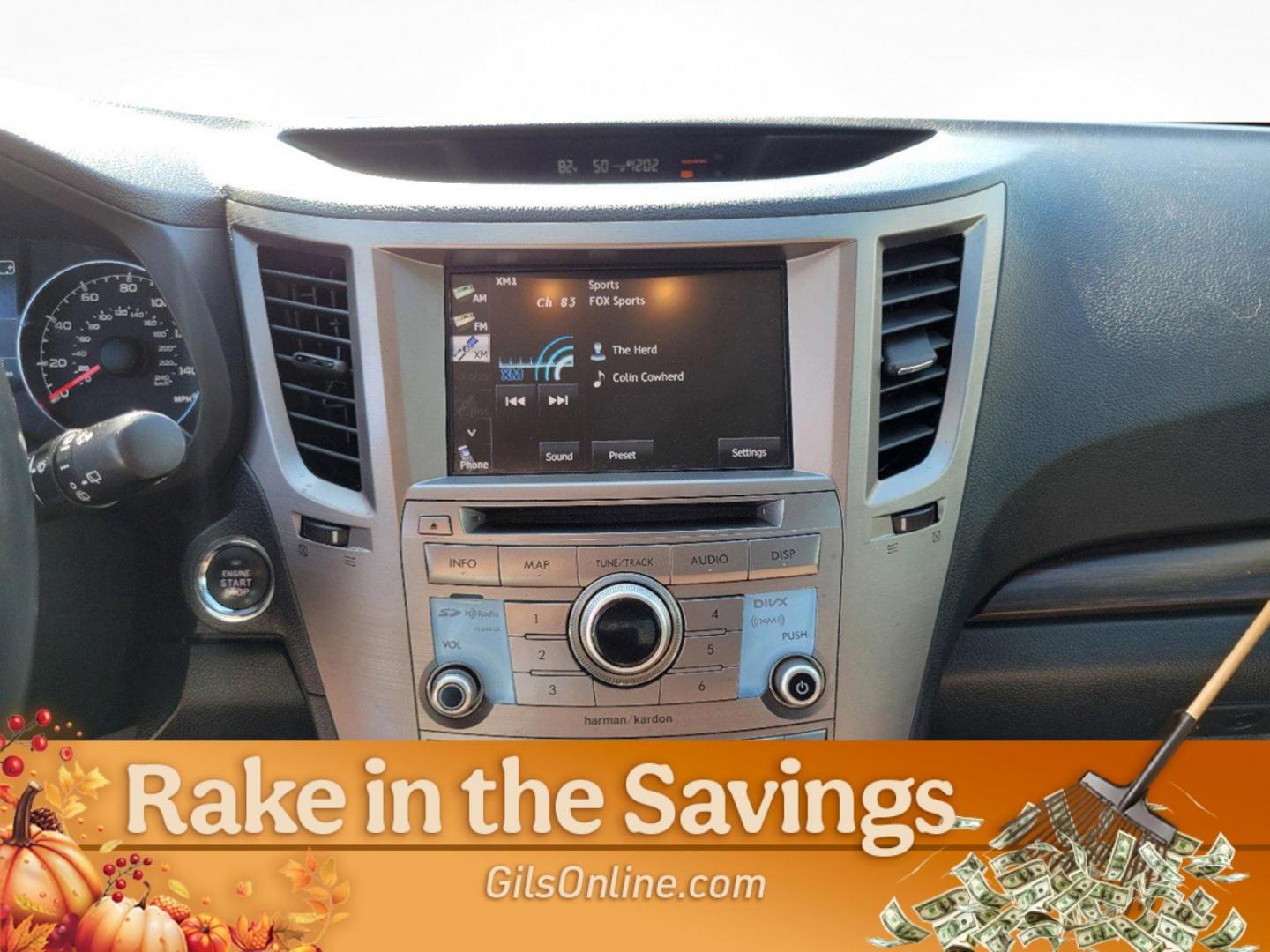 2014 Deep Indigo Pearl /Saddle Brown Subaru Outback 2.5i Limited (4S4BRCPC9E3) with an Regular Unleaded H-4 2.5 L/152 engine, 6-Speed CVT w/OD transmission, located at 1430 Gateway Drive, Opelika, AL, 36801, (334) 239-0944, 32.637871, -85.409790 - 2014 Subaru Outback 2.5i Limited - Photo#12