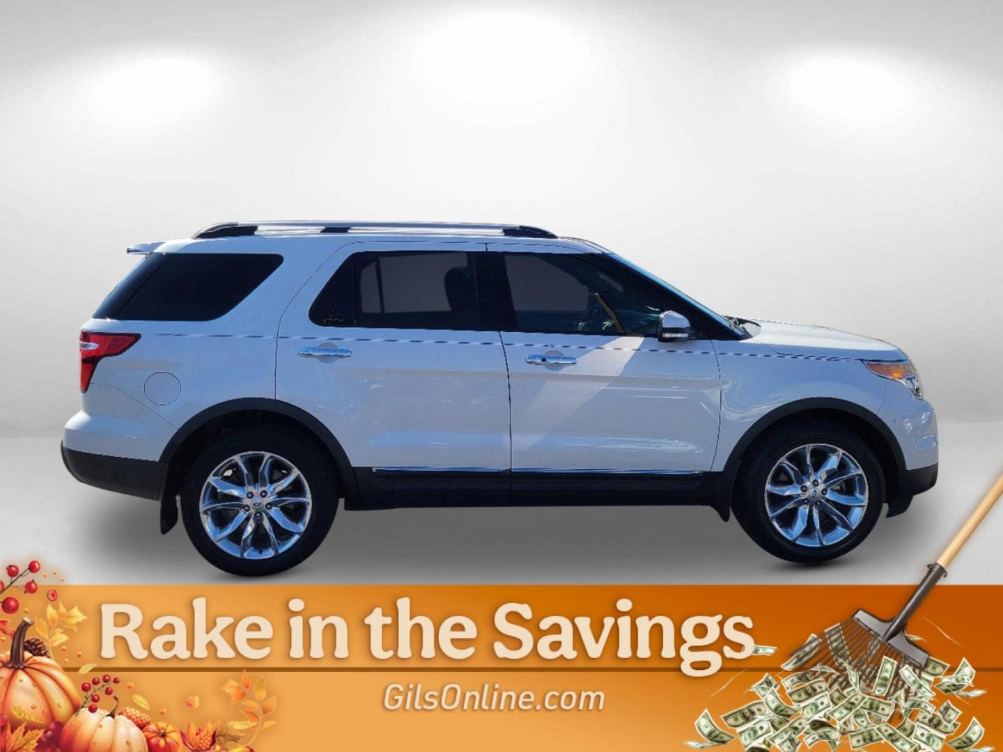 2013 White Ford Explorer Limited (1FM5K8F8XDG) with an Gas V6 3.5L/213 engine, 6-Speed Automatic w/manual shift transmission, located at 804 22nd Ave, Phenix City, AL, 36870, (334) 297-1860, 32.484749, -85.024475 - 2013 Ford Explorer Limited - Photo#7