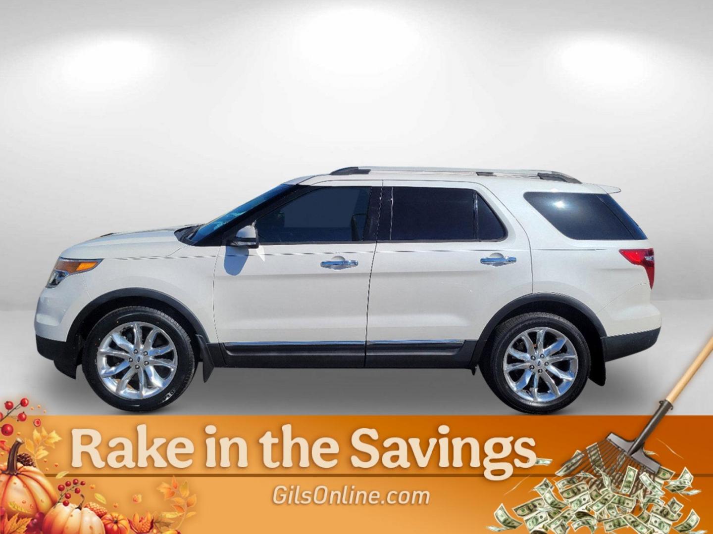 2013 White Ford Explorer Limited (1FM5K8F8XDG) with an Gas V6 3.5L/213 engine, 6-Speed Automatic w/manual shift transmission, located at 804 22nd Ave, Phenix City, AL, 36870, (334) 297-1860, 32.484749, -85.024475 - 2013 Ford Explorer Limited - Photo#14