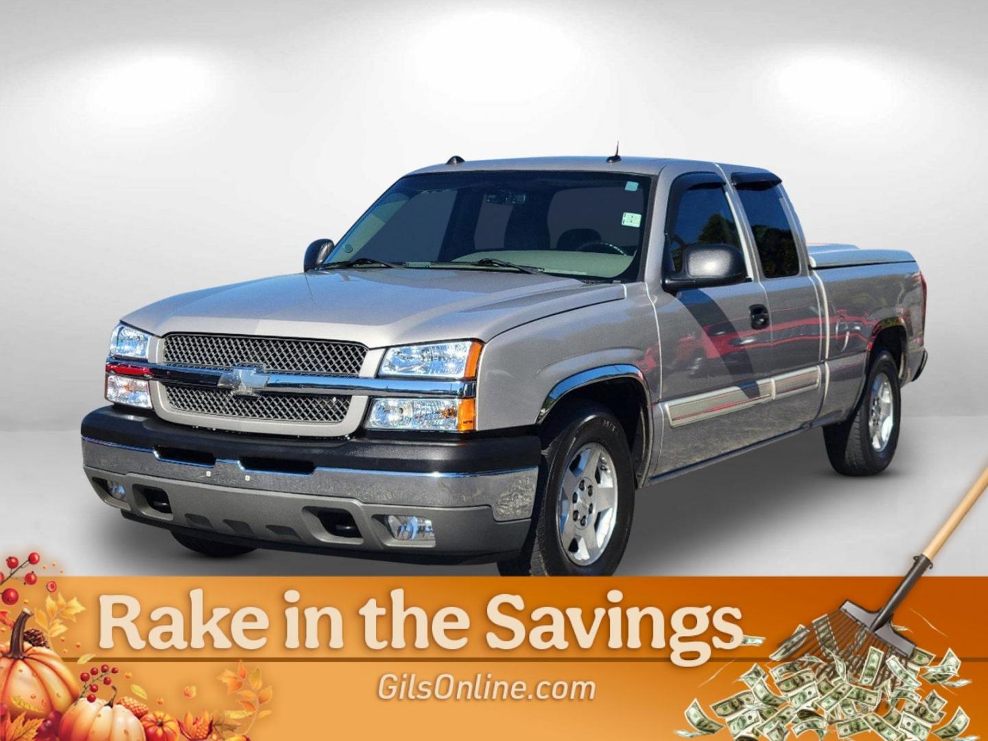 2005 Silver Birch Metallic /Medium Gray Chevrolet Silverado 1500 LT (2GCEC19T651) with an Gas V8 5.3L/325 engine, 4-Speed Automatic w/OD transmission, located at 7000 Northlake Connector, Columbus, GA, 31904, (706) 987-8085, 32.524975, -84.978134 - 2005 Chevrolet Silverado 1500 LT - Photo#0