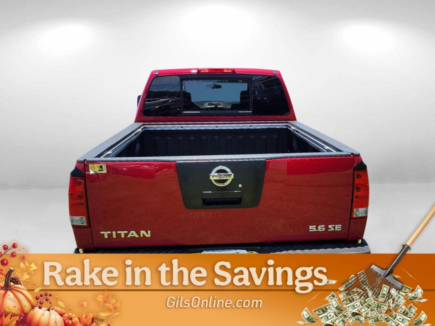 2006 Red Nissan Titan (1N6BA07BX6N) with an Gas/Ethanol V8 5.6L/339 engine, 5-Speed Automatic w/OD transmission, located at 5115 14th Ave., Columbus, GA, 31904, (706) 323-0345, 32.511494, -84.971046 - 2006 Nissan Titan - Photo#5