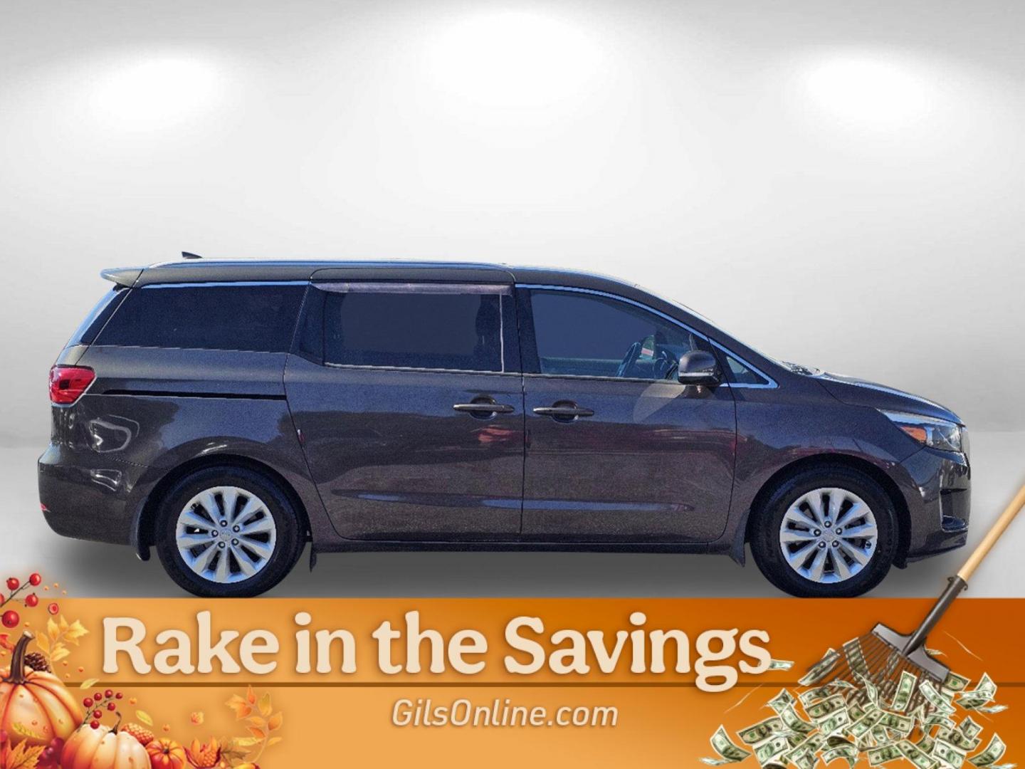 2016 Titanium Bronze Pearl Metallic /Gray Kia Sedona EX (KNDMC5C10G6) with an 3.3L V6 DOHC 24V engine, 6-Speed Automatic transmission, located at 5115 14th Ave., Columbus, GA, 31904, (706) 323-0345, 32.511494, -84.971046 - 2016 Kia Sedona EX - Photo#3