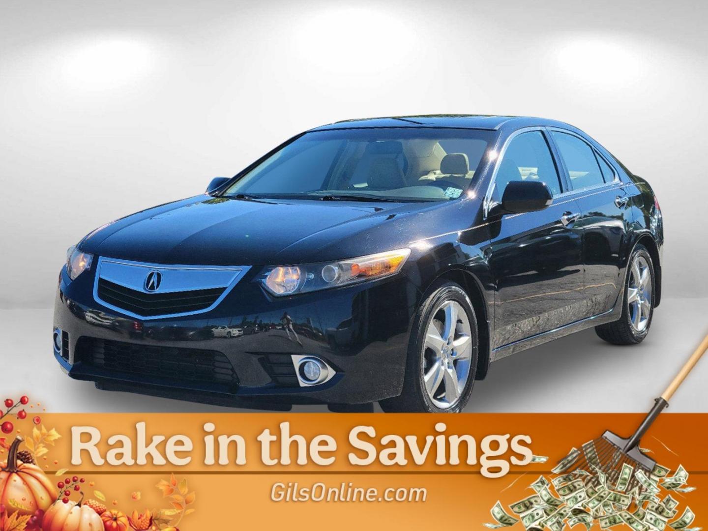 2012 Black Acura TSX (JH4CU2F48CC) with an Gas I4 2.4L/144 engine, 5-Speed Automatic transmission, located at 3959 U.S. 80 W, Phenix City, AL, 36870, (334) 297-4885, 32.469296, -85.135185 - 2012 Acura TSX - Photo#1