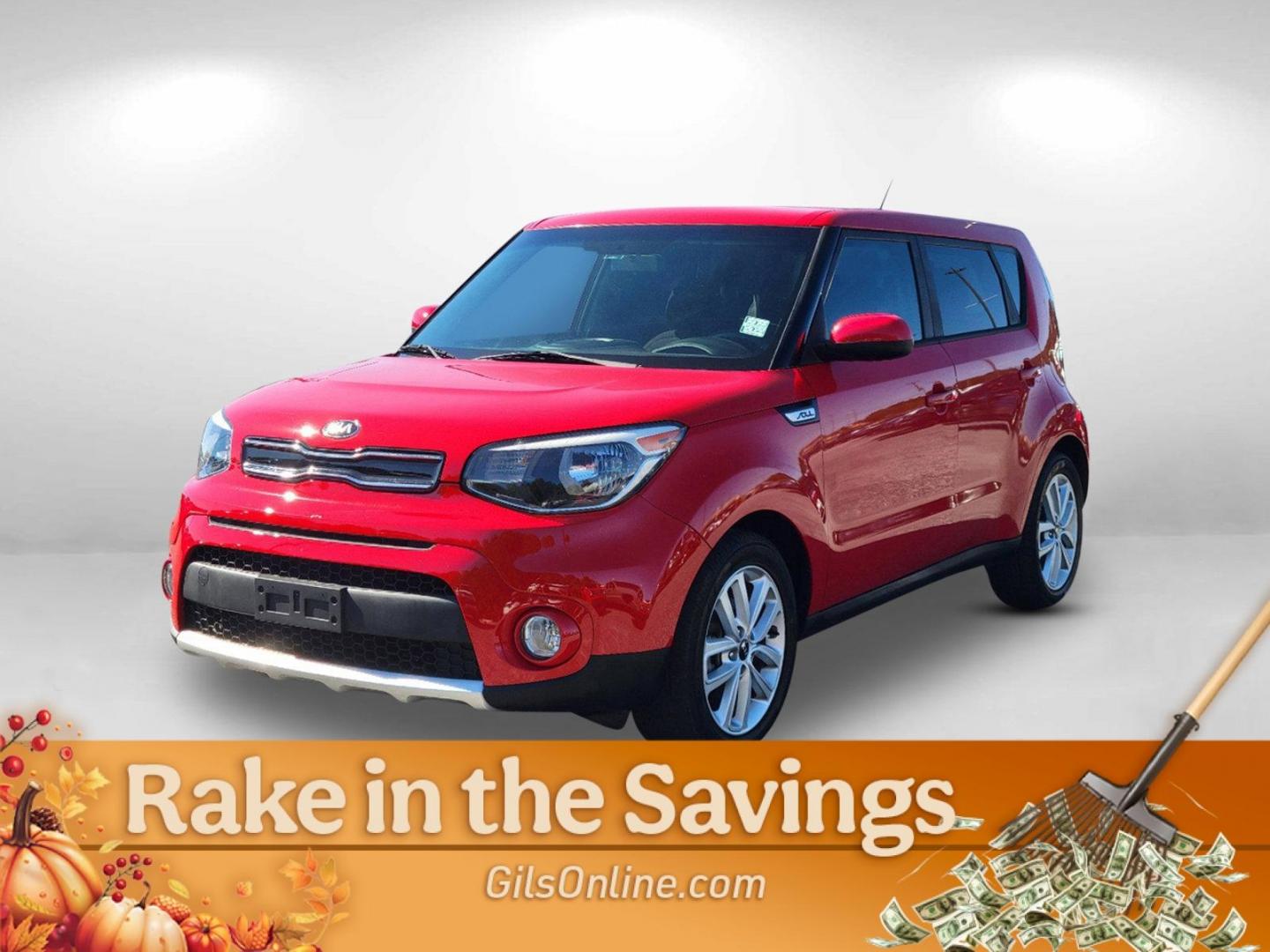 2017 Inferno Red /Black Kia Soul + (KNDJP3A53H7) with an Regular Unleaded I-4 2.0 L/122 engine, 6-Speed Automatic w/OD transmission, located at 1430 Gateway Drive, Opelika, AL, 36801, (334) 239-0944, 32.637871, -85.409790 - 2017 Kia Soul + - Photo#0